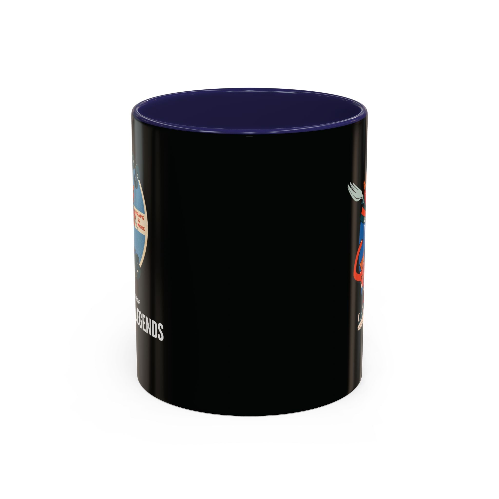 Snack Time Coffee Mug — Gump's Grub Mascot Accent Mug (11/15oz)