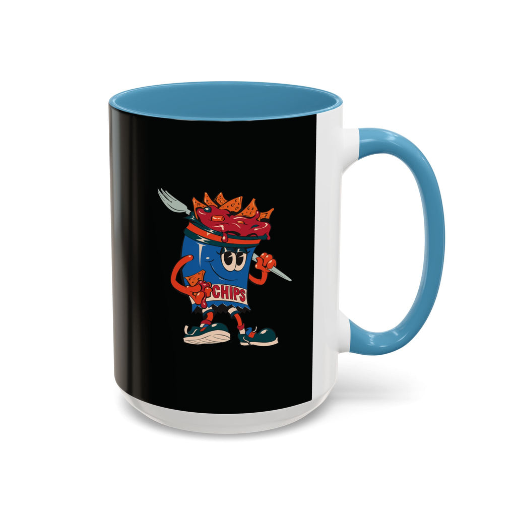 Snack Time Coffee Mug — Gump's Grub Mascot Accent Mug (11/15oz)
