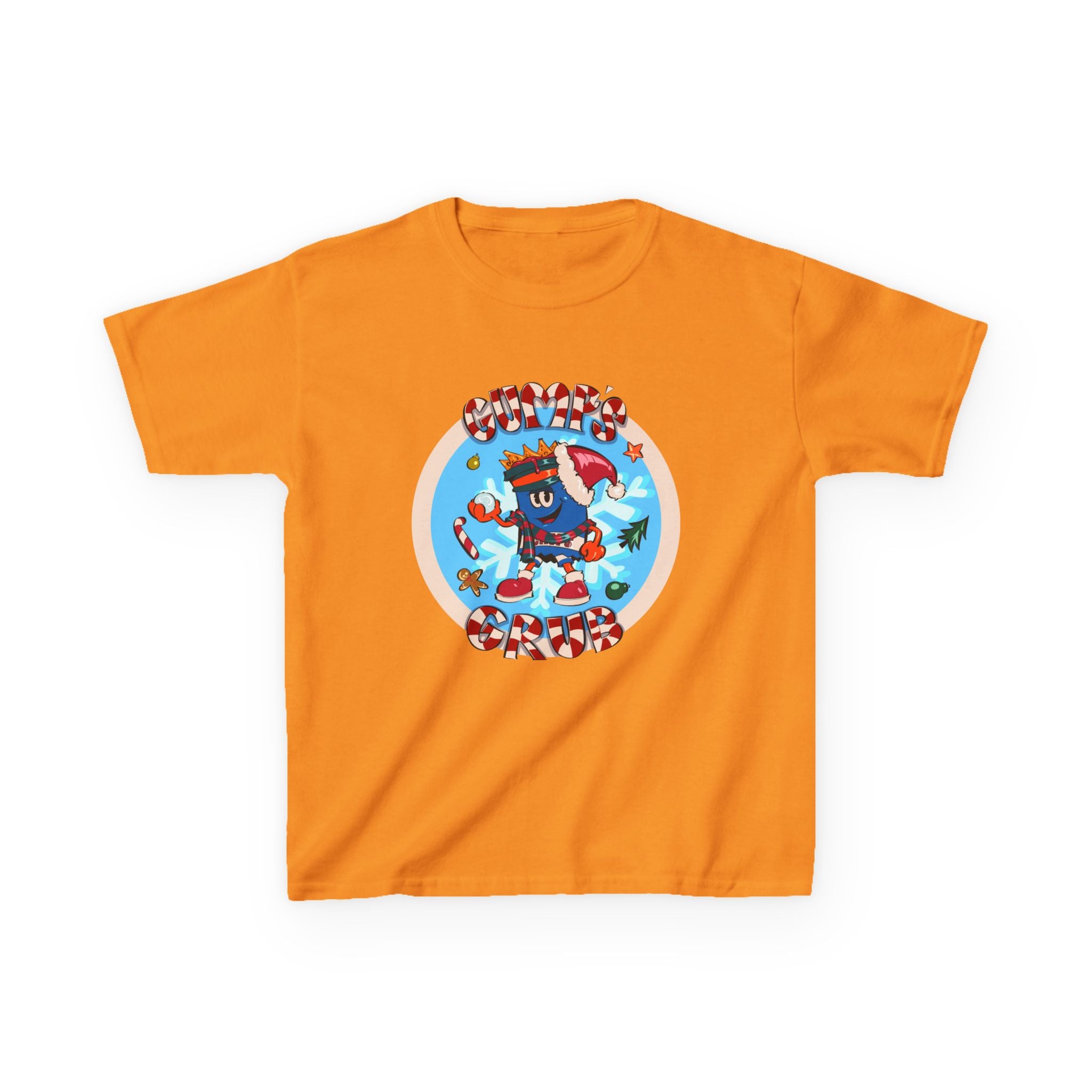 Kids Tee — Gump's Grub Christmas Logo T-Shirt