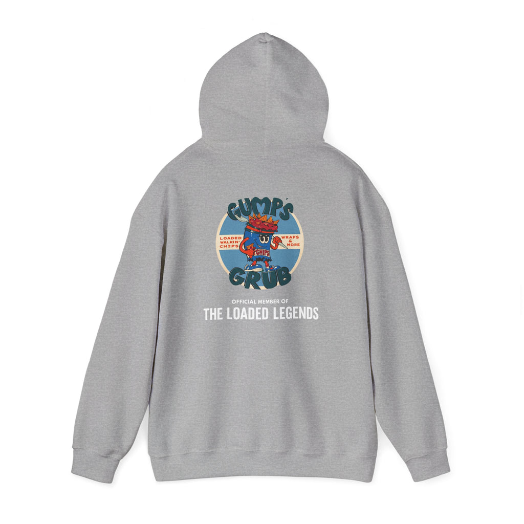 Gump's Grub Logo/Mascot (White Text)