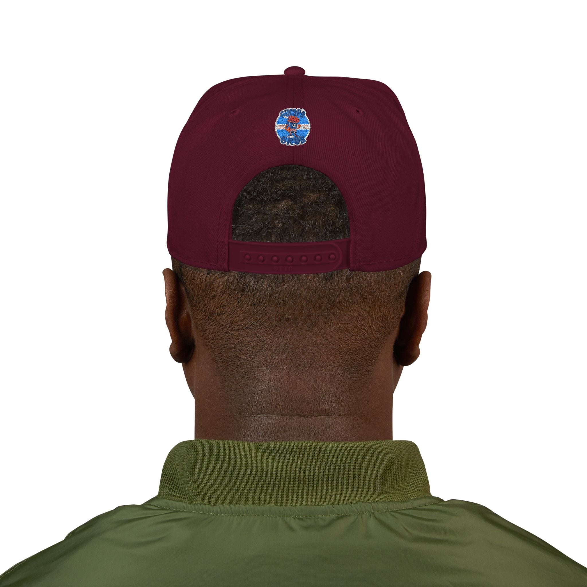 Gumps Grub Mascot Snapback Hat —
