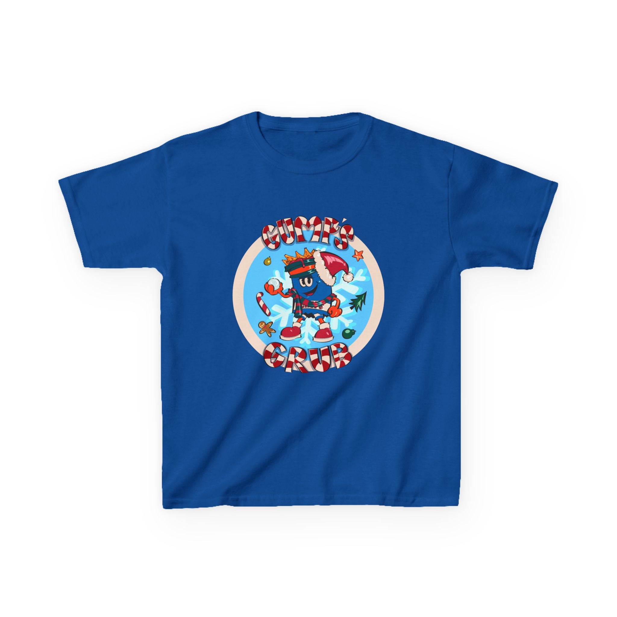 Kids Tee — Gump's Grub Christmas Logo T-Shirt