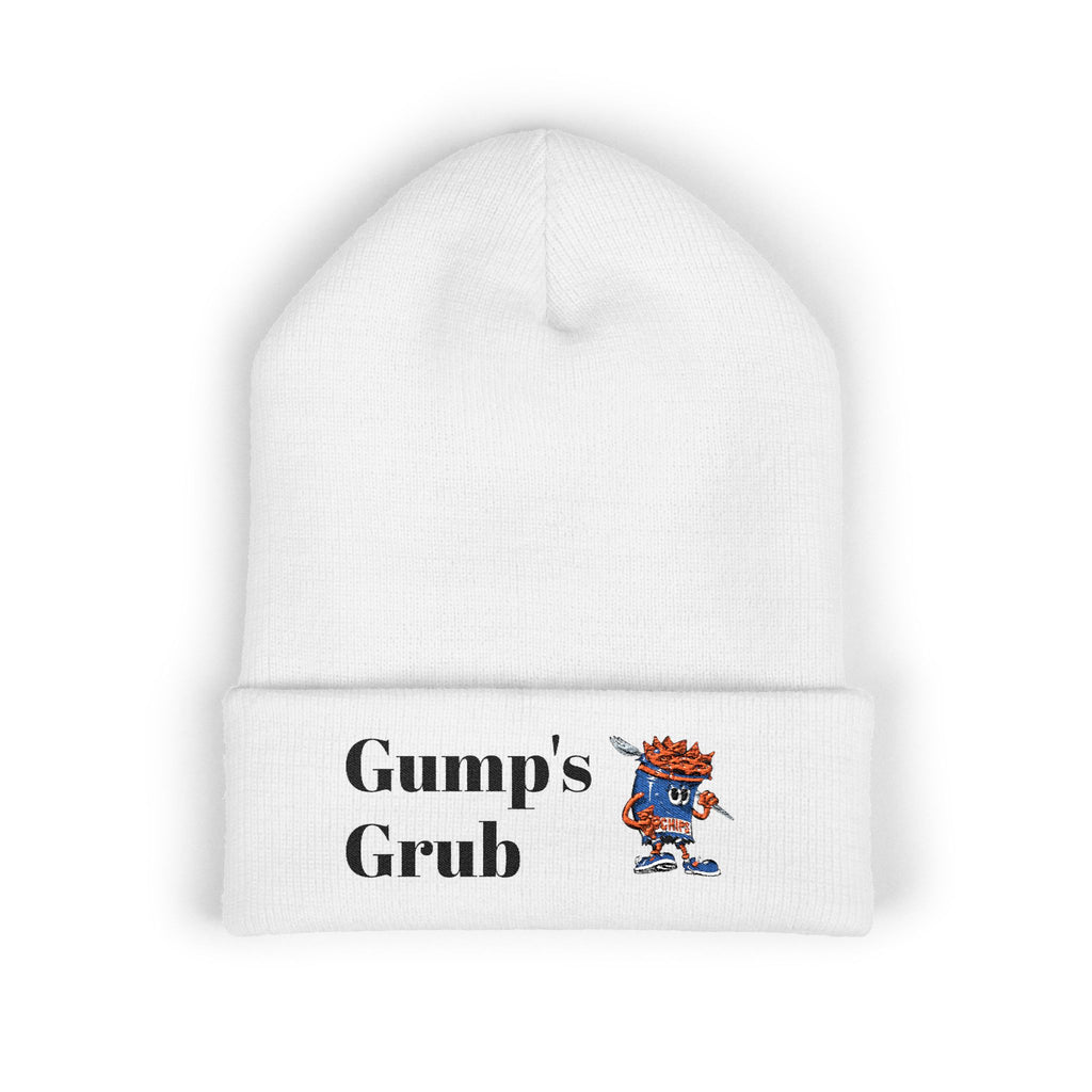 Gump's Grub Embroidered Cuffed Beanie