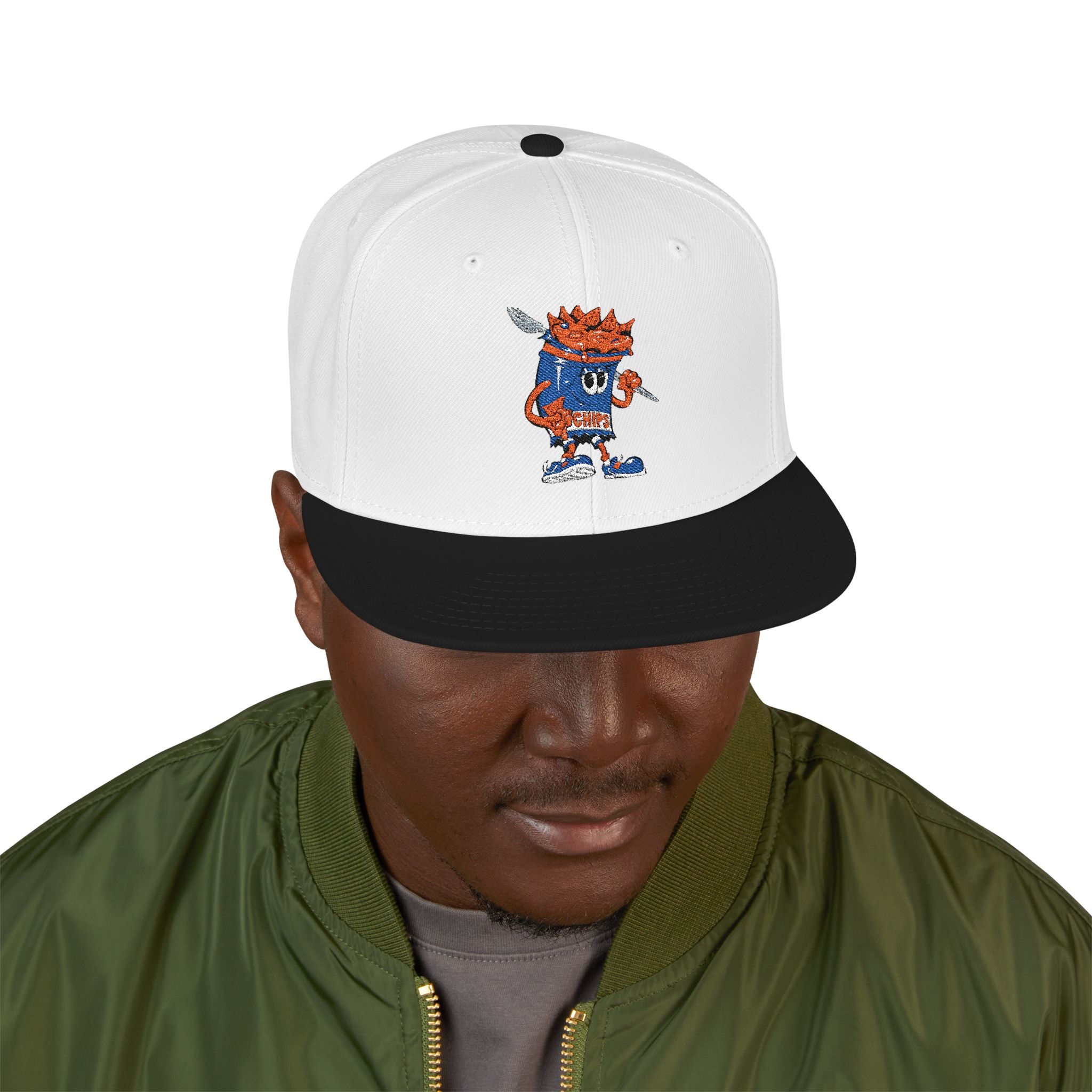 Gumps Grub Mascot Snapback Hat —