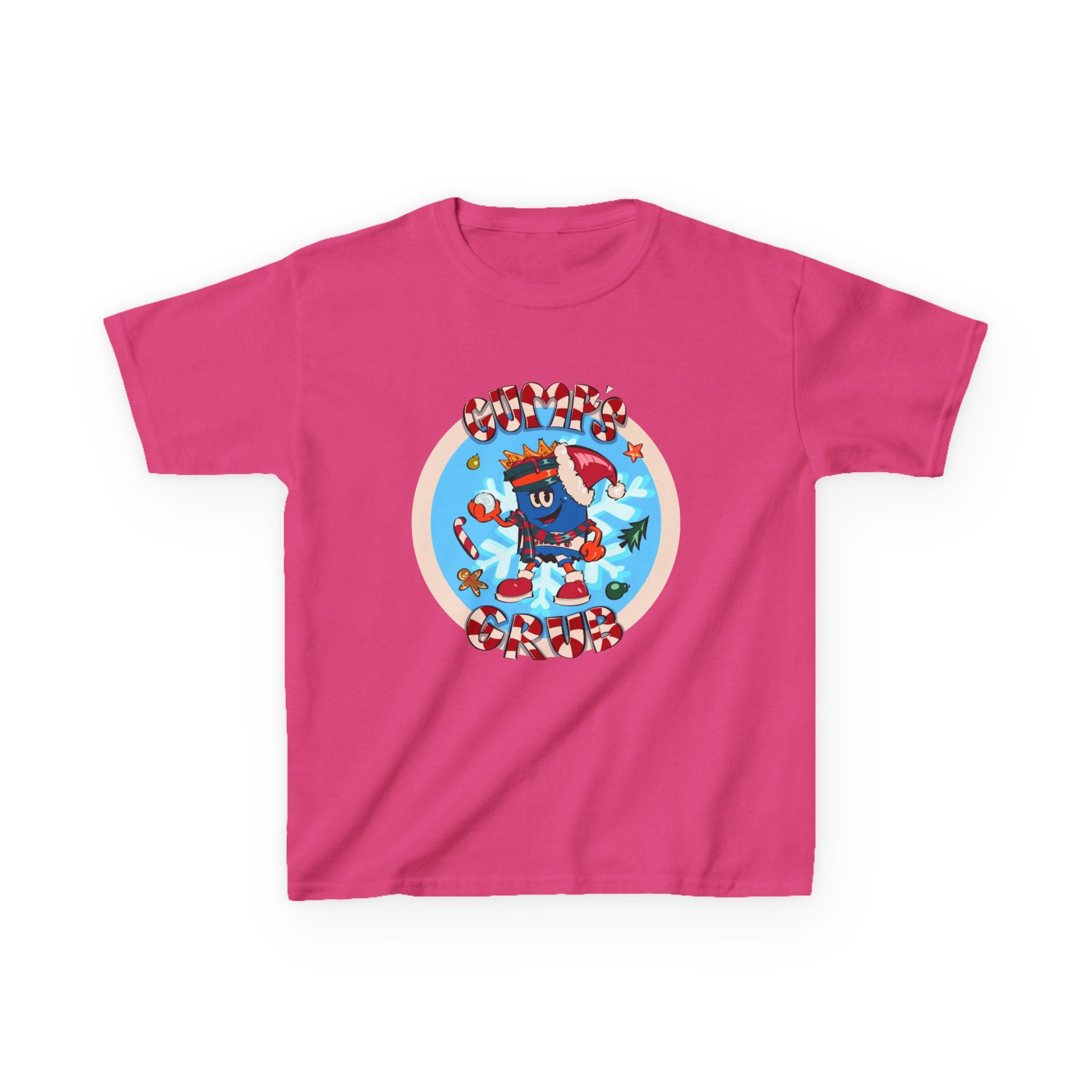 Kids Tee — Gump's Grub Christmas Logo T-Shirt