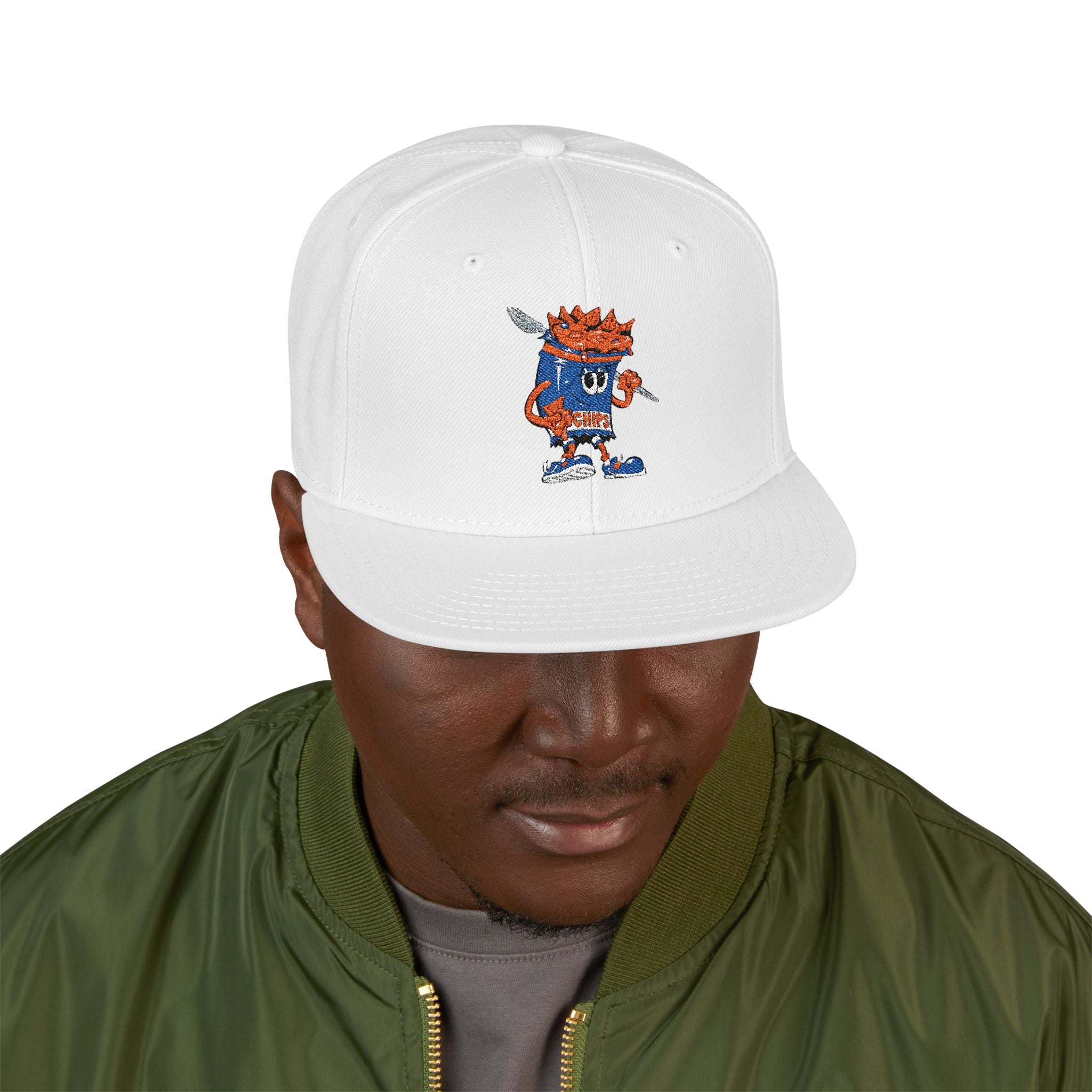 Gumps Grub Mascot Snapback Hat —