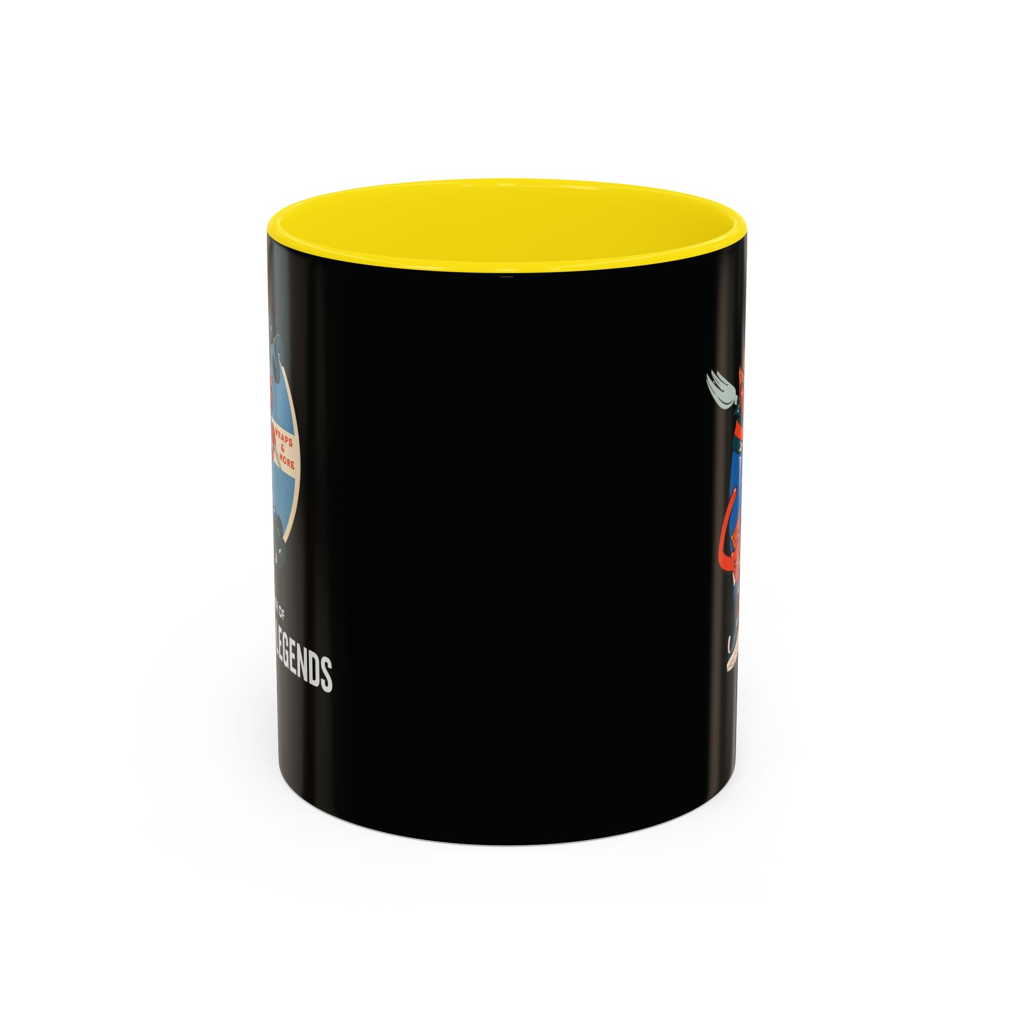 Snack Time Coffee Mug — Gump's Grub Mascot Accent Mug (11/15oz)