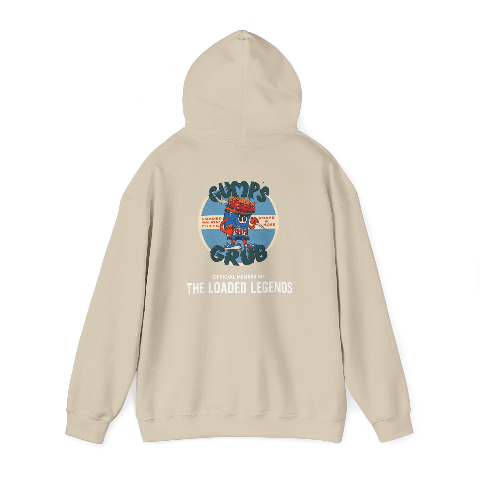 Gump's Grub Logo/Mascot (White Text)