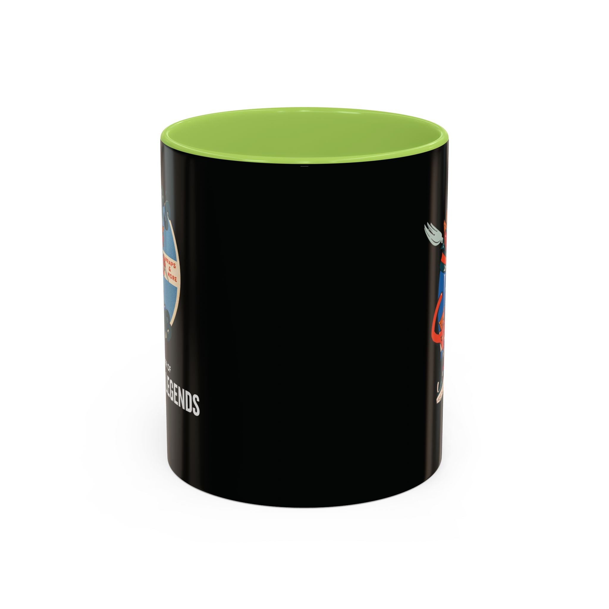 Snack Time Coffee Mug — Gump's Grub Mascot Accent Mug (11/15oz)