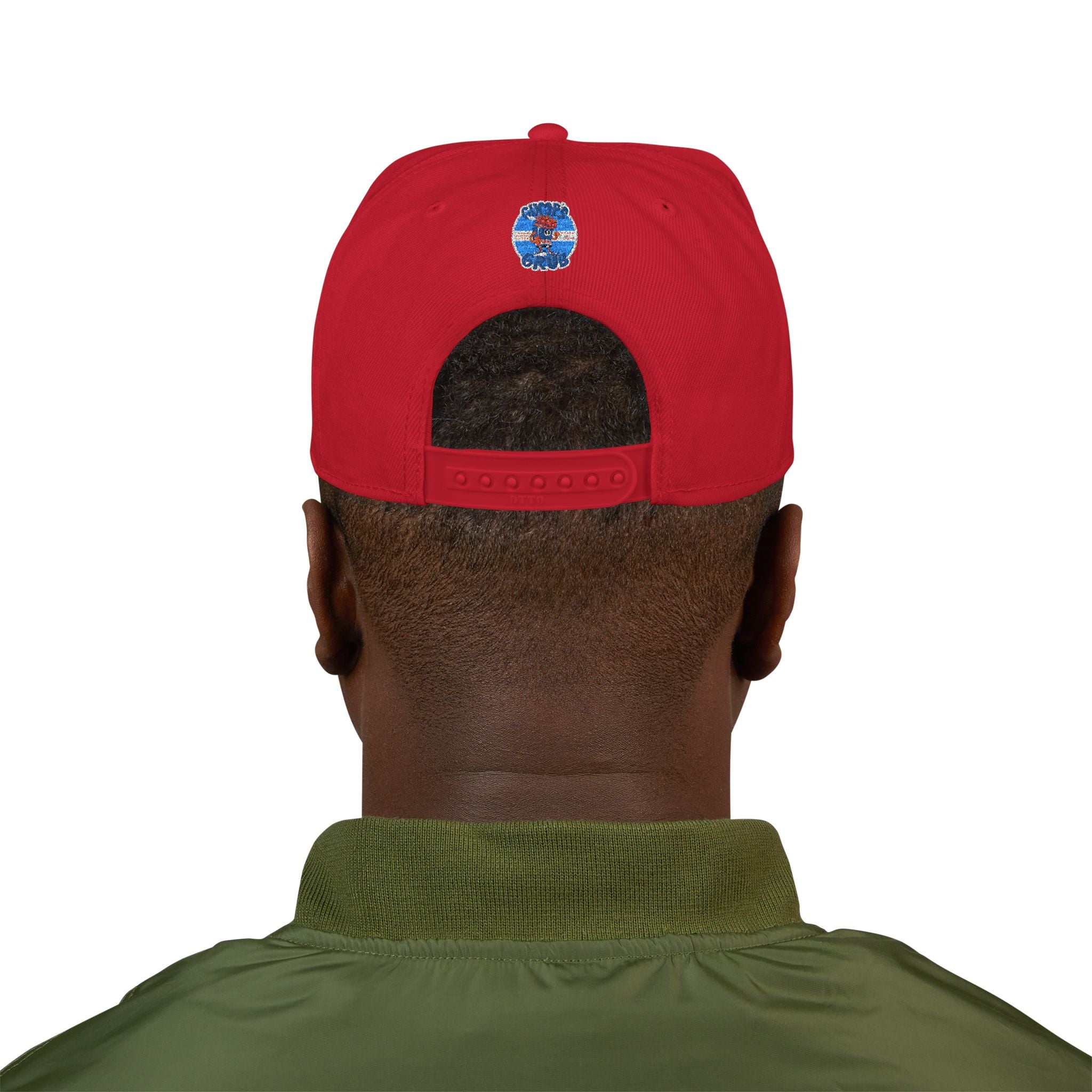 Gumps Grub Mascot Snapback Hat —