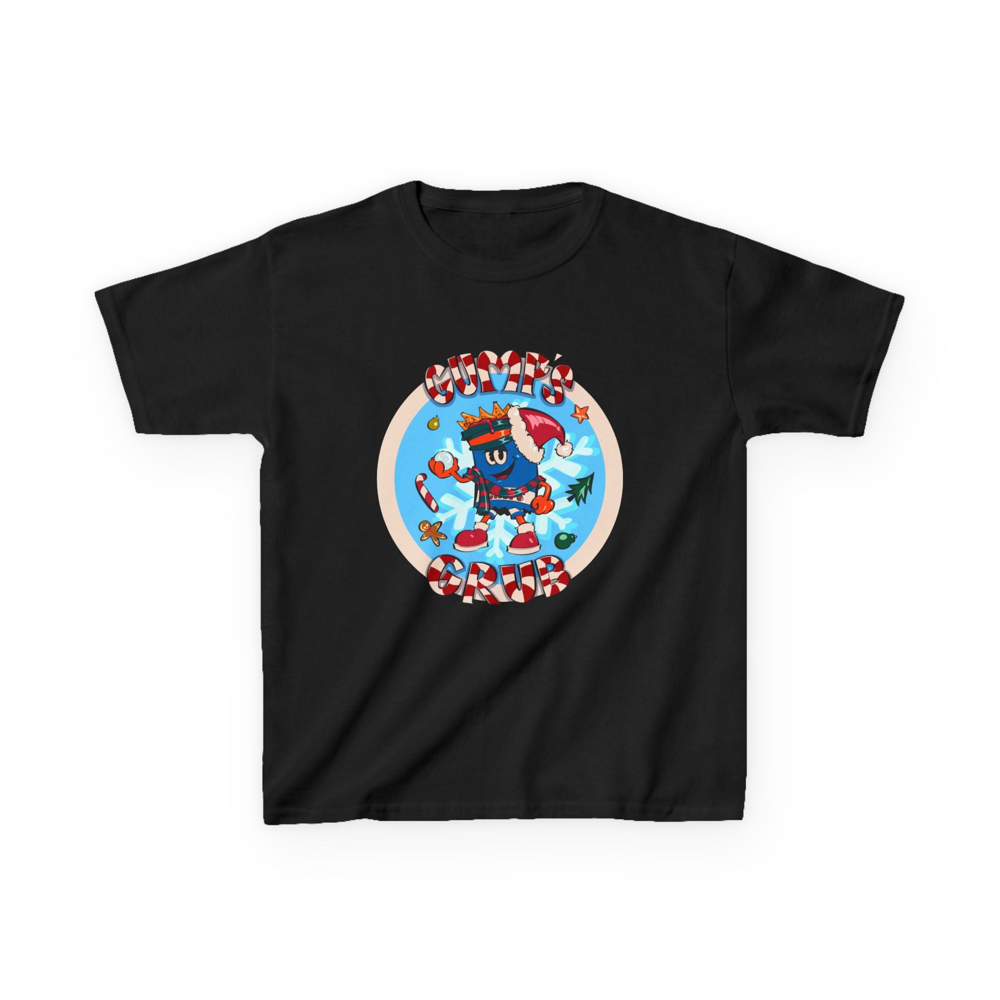 Kids Tee — Gump's Grub Christmas Logo T-Shirt