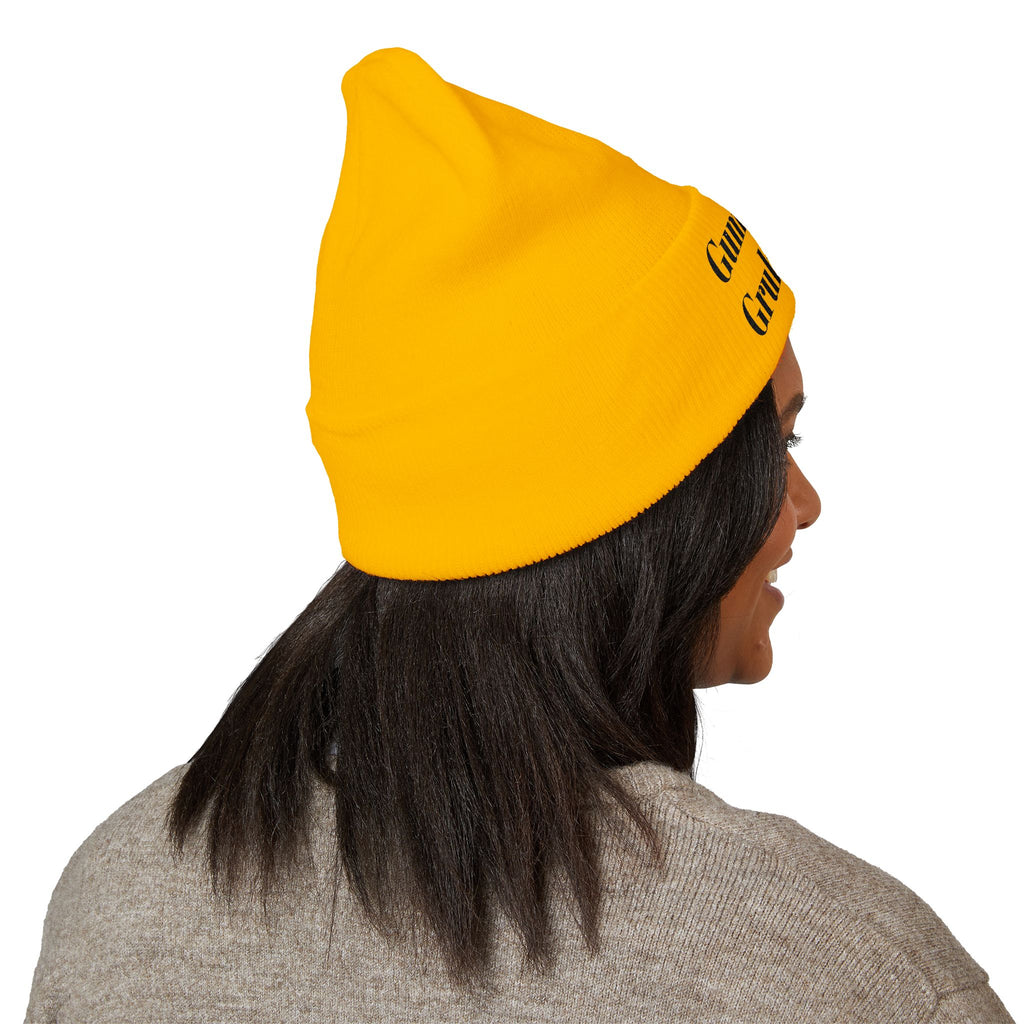 Gump's Grub Embroidered Cuffed Beanie