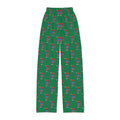 Kids Lounge Pants- Gump's Grub Mascot| Cozy Pajama Bottoms for Boys & Girls (Green)