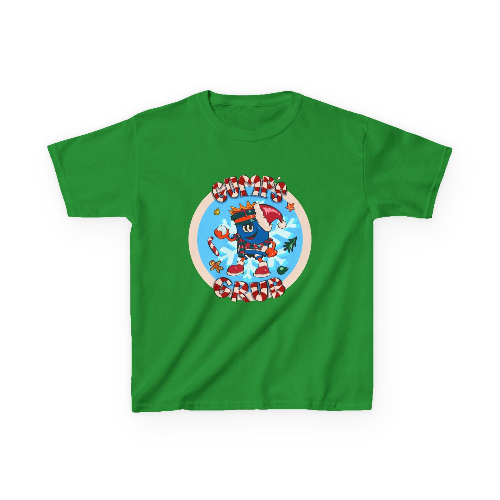 Kids Tee — Gump's Grub Christmas Logo T-Shirt
