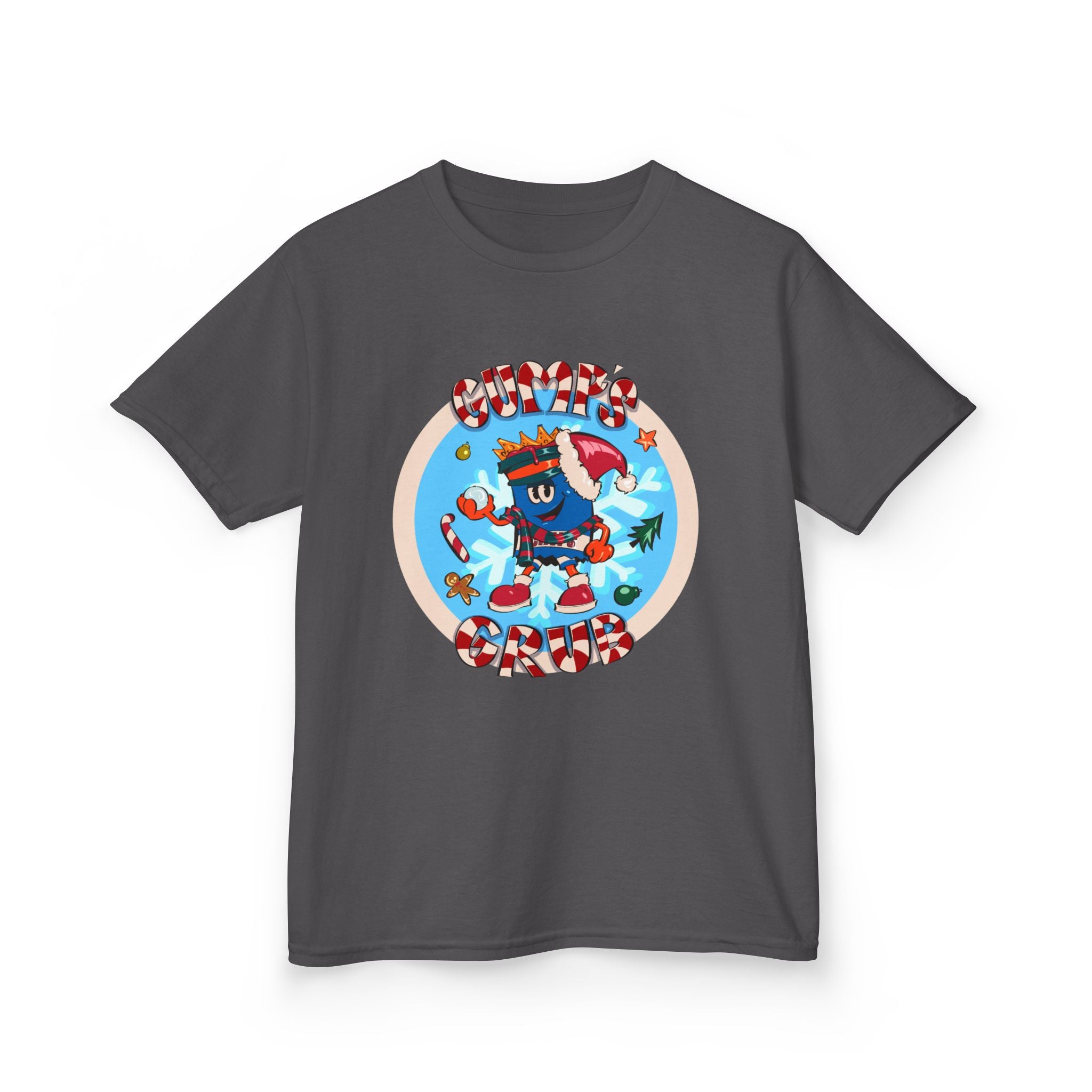 Kids Tee — Gump's Grub Christmas Logo T-Shirt