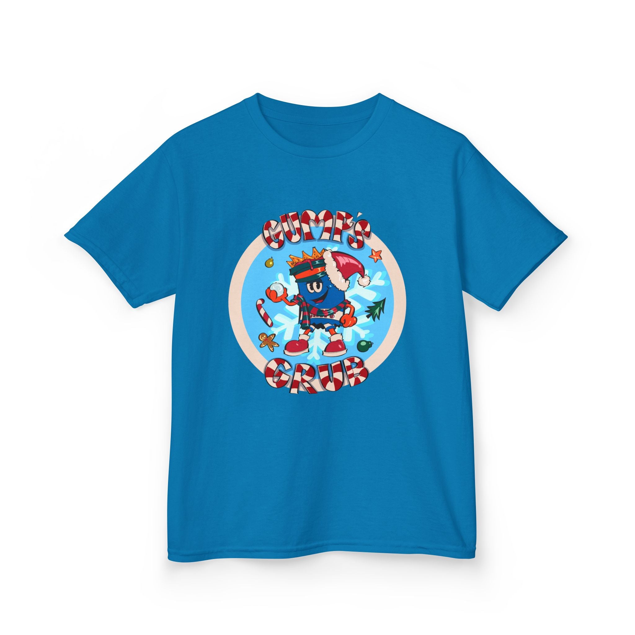 Kids Tee — Gump's Grub Christmas Logo T-Shirt