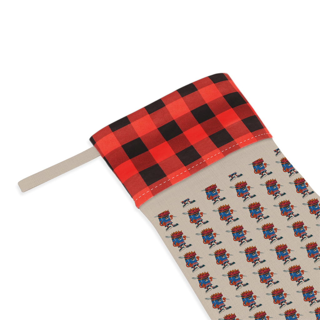 Christmas Stocking — Gump's Grub Mascot Pattern