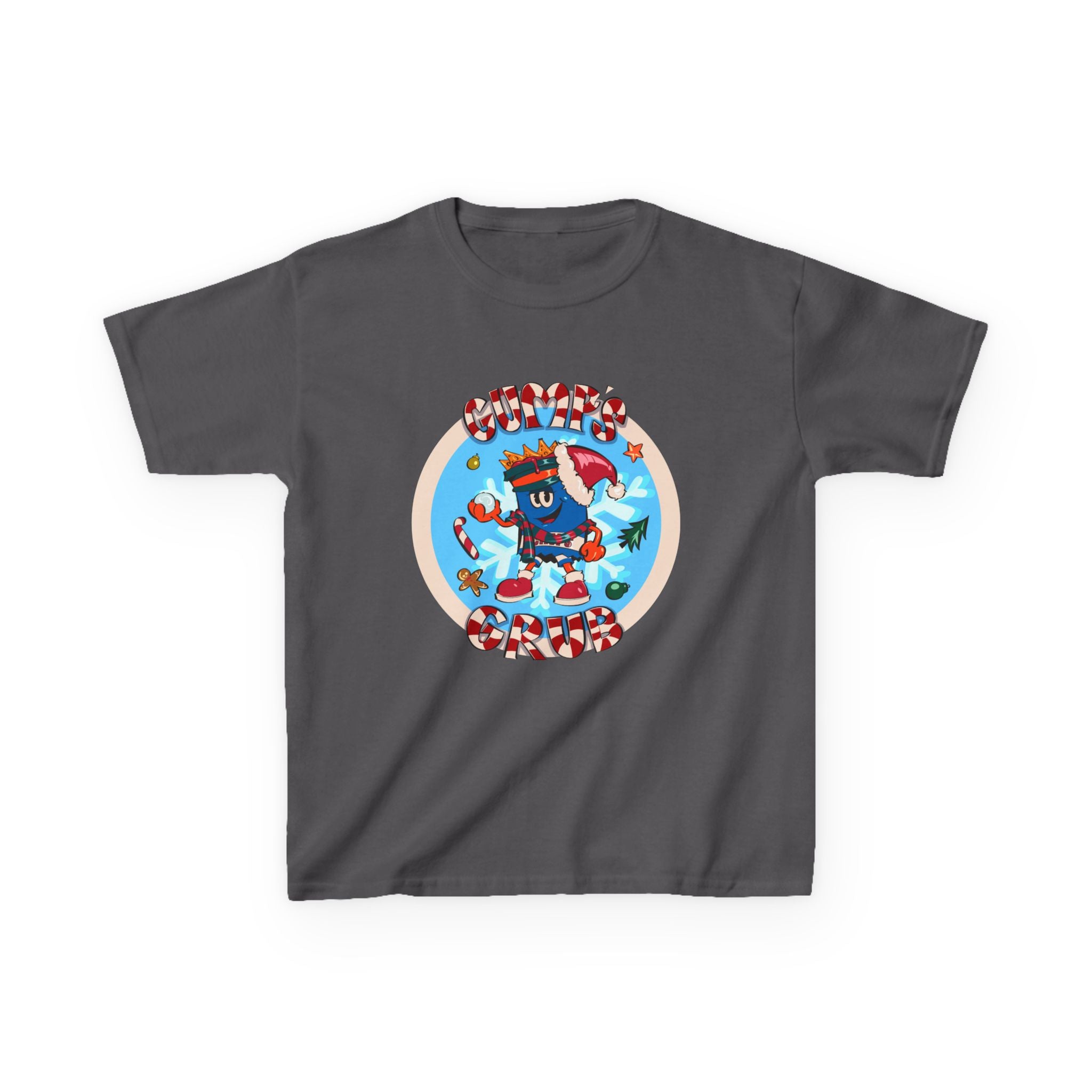 Kids Tee — Gump's Grub Christmas Logo T-Shirt