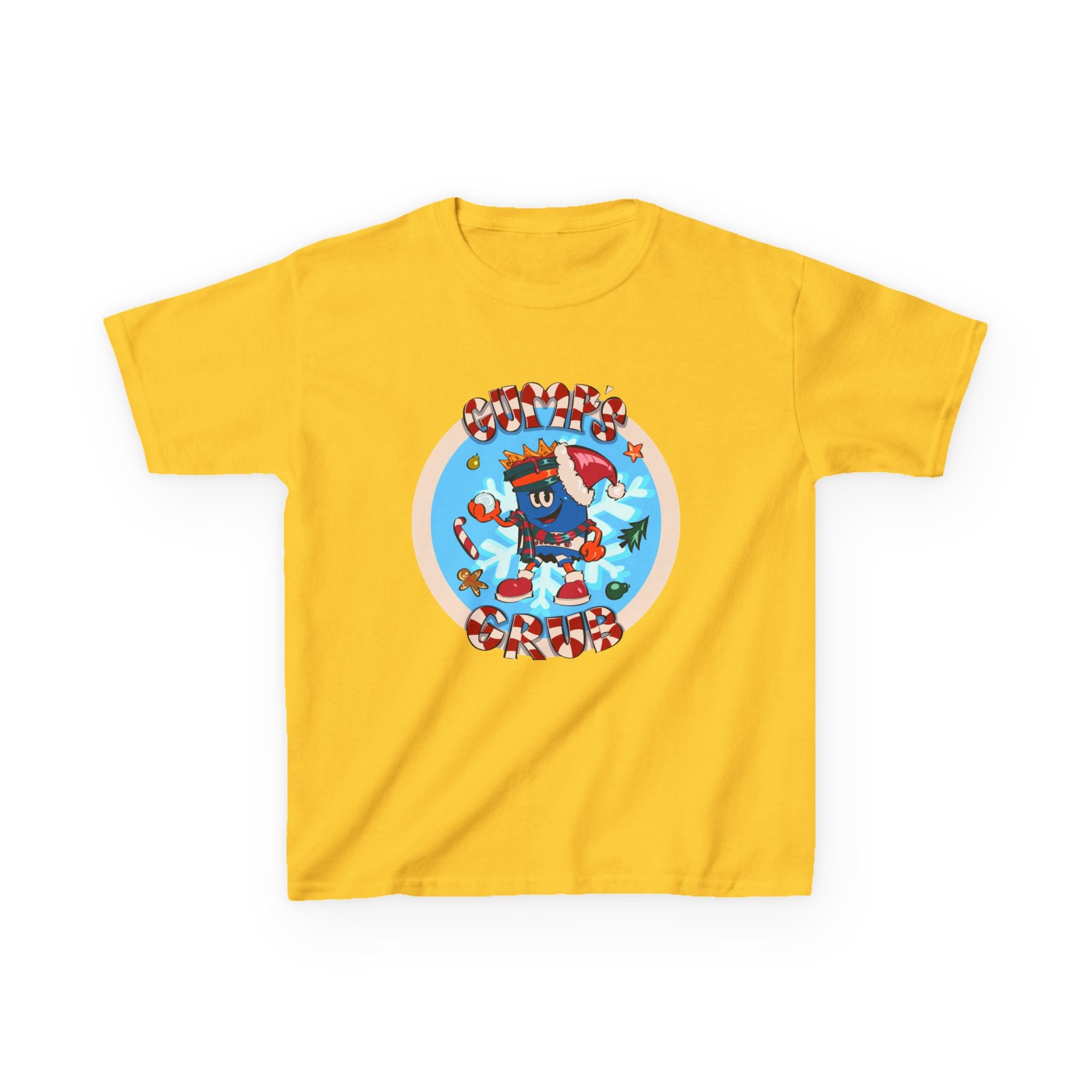 Kids Tee — Gump's Grub Christmas Logo T-Shirt