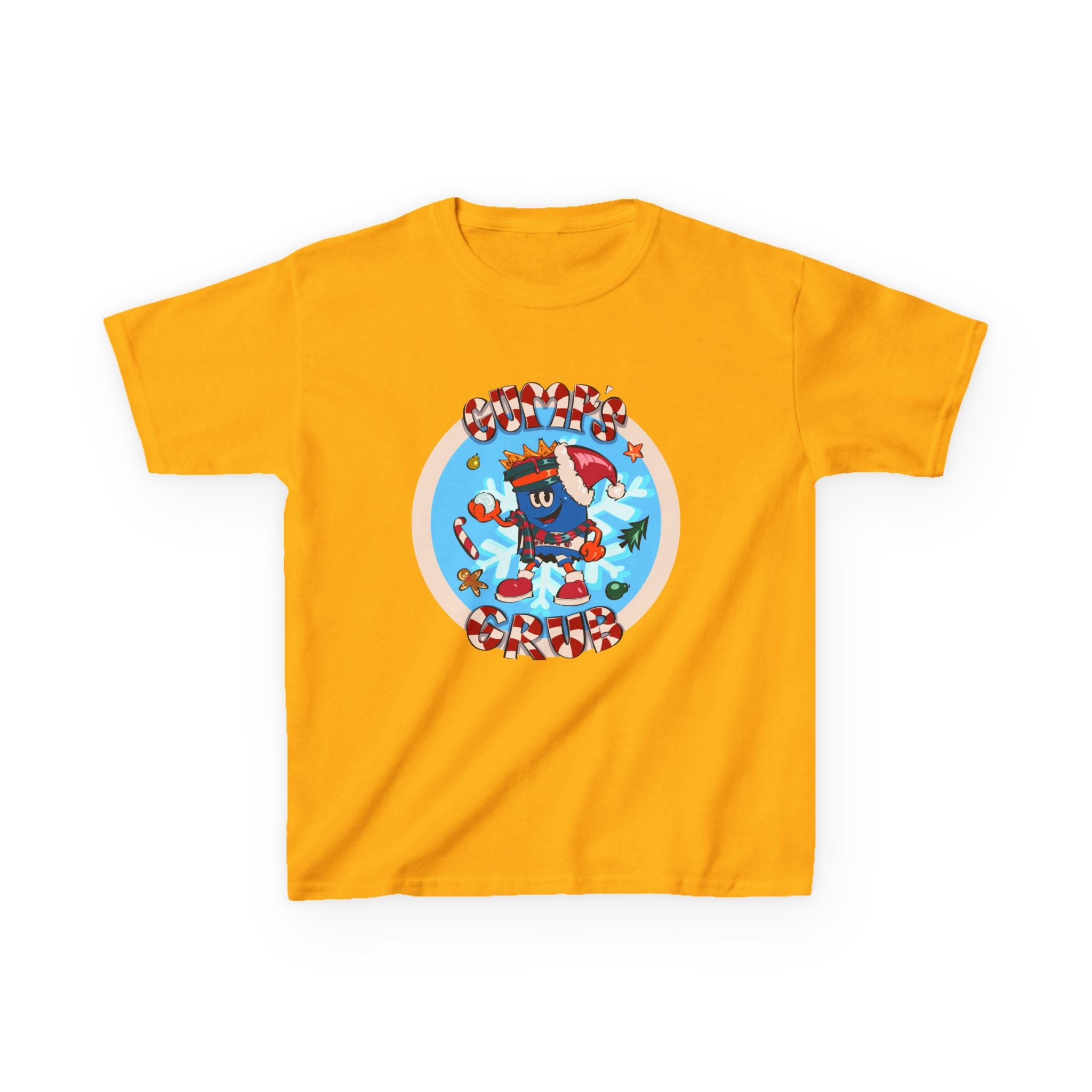 Kids Tee — Gump's Grub Christmas Logo T-Shirt