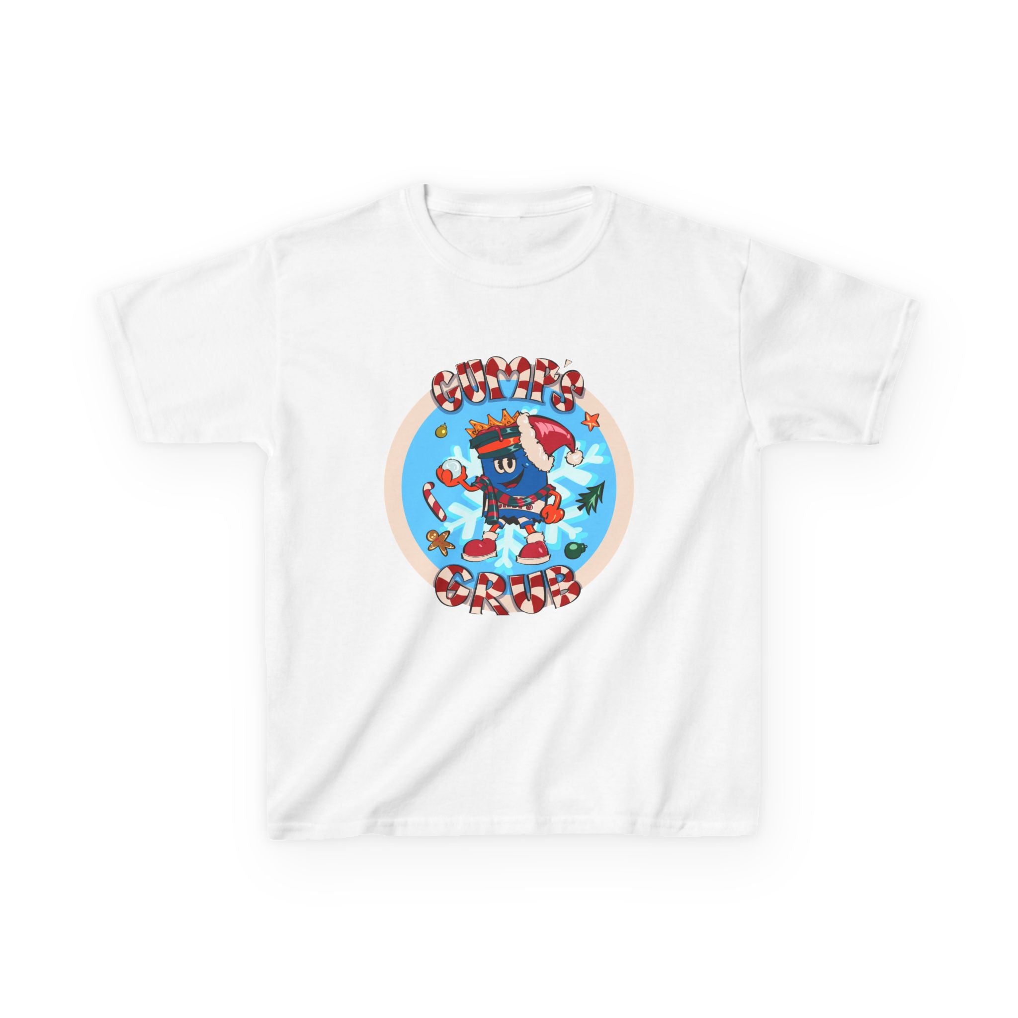 Kids Tee — Gump's Grub Christmas Logo T-Shirt