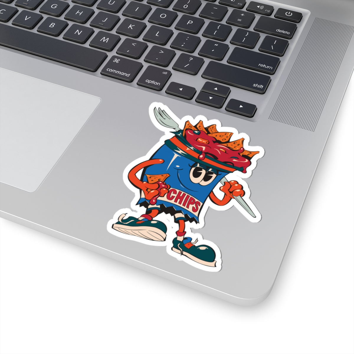 Gump's Grub Kiss-Cut Sticker (Mascot)