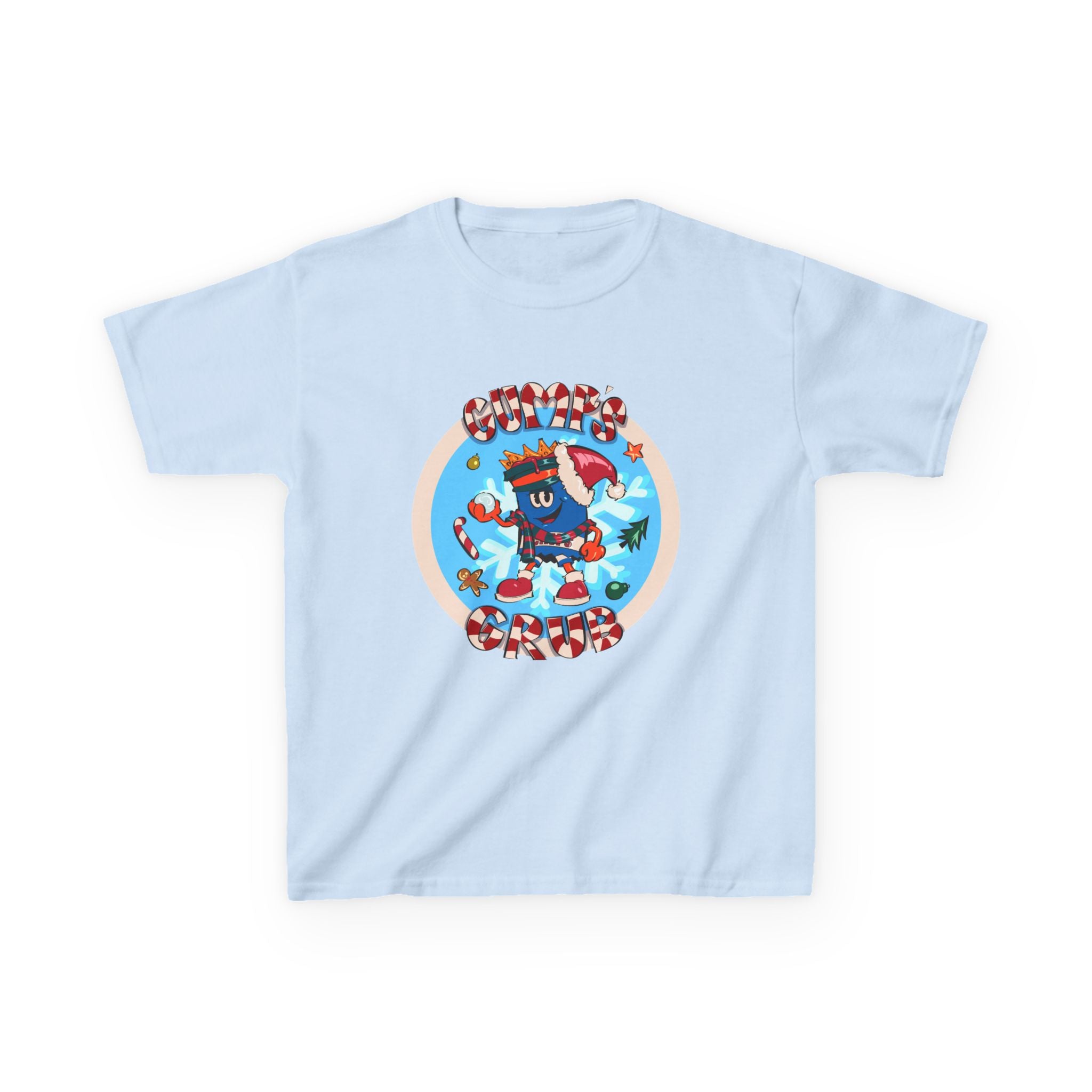 Kids Tee — Gump's Grub Christmas Logo T-Shirt