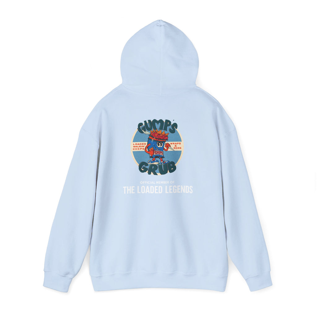 Gump's Grub Logo/Mascot (White Text)