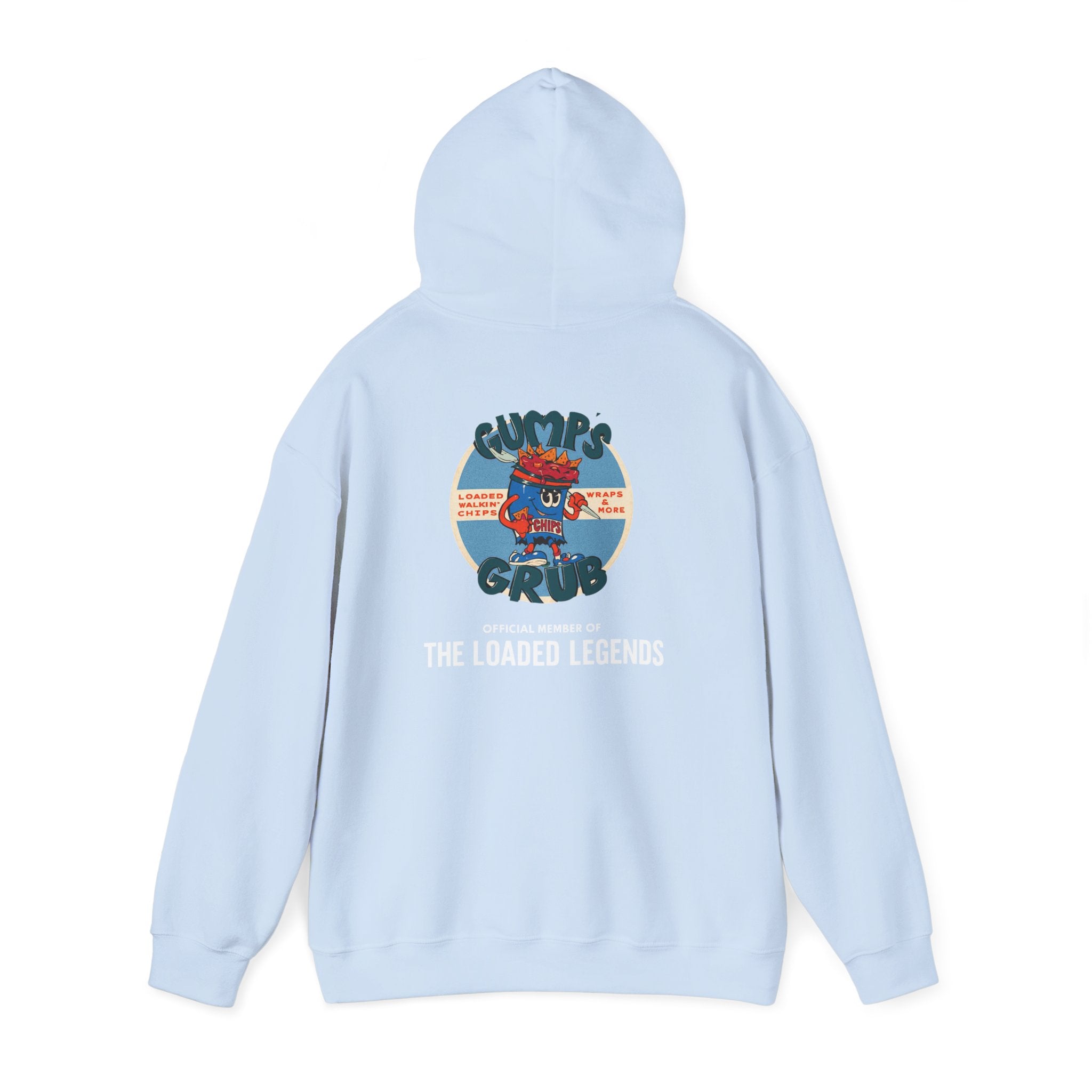 Gump's Grub Logo/Mascot (White Text)