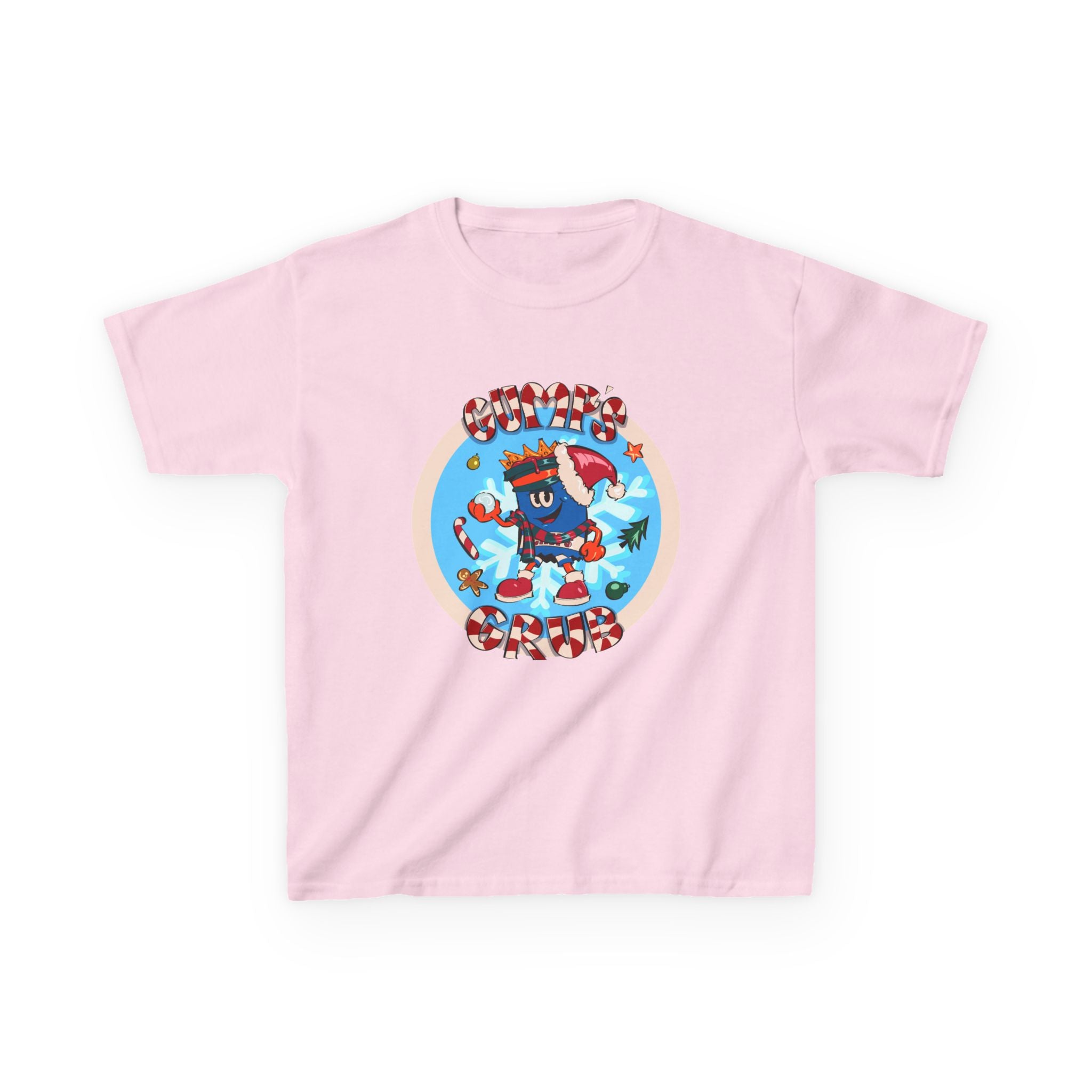 Kids Tee — Gump's Grub Christmas Logo T-Shirt