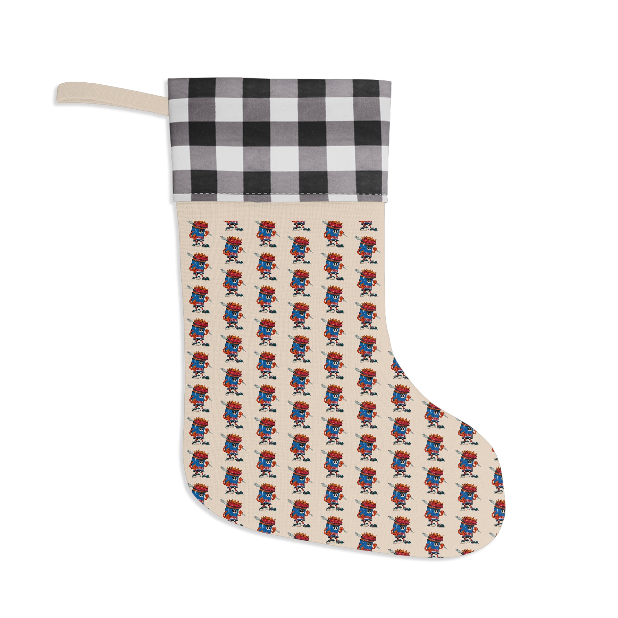 Christmas Stocking — Gump's Grub Mascot Pattern