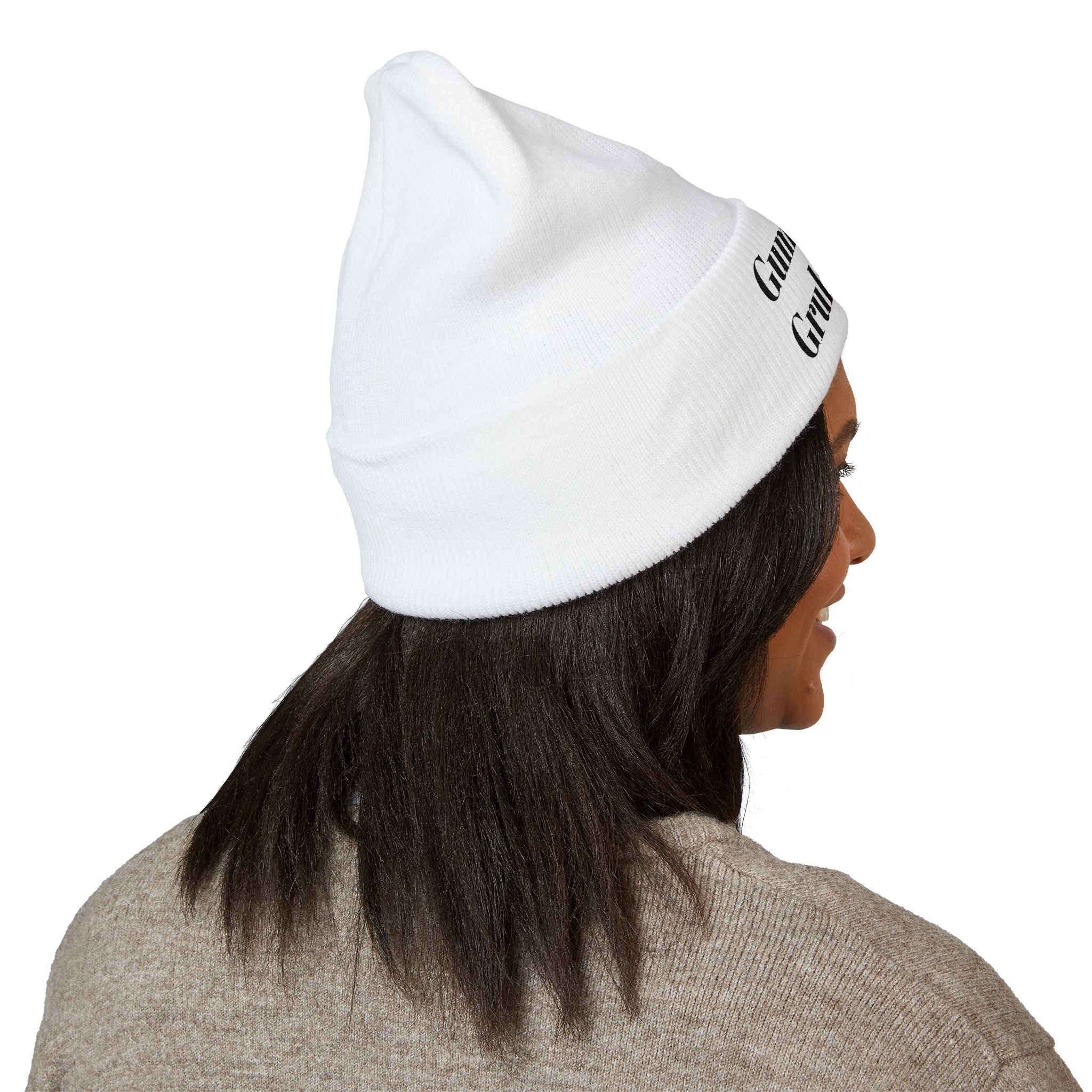 Gump's Grub Embroidered Cuffed Beanie