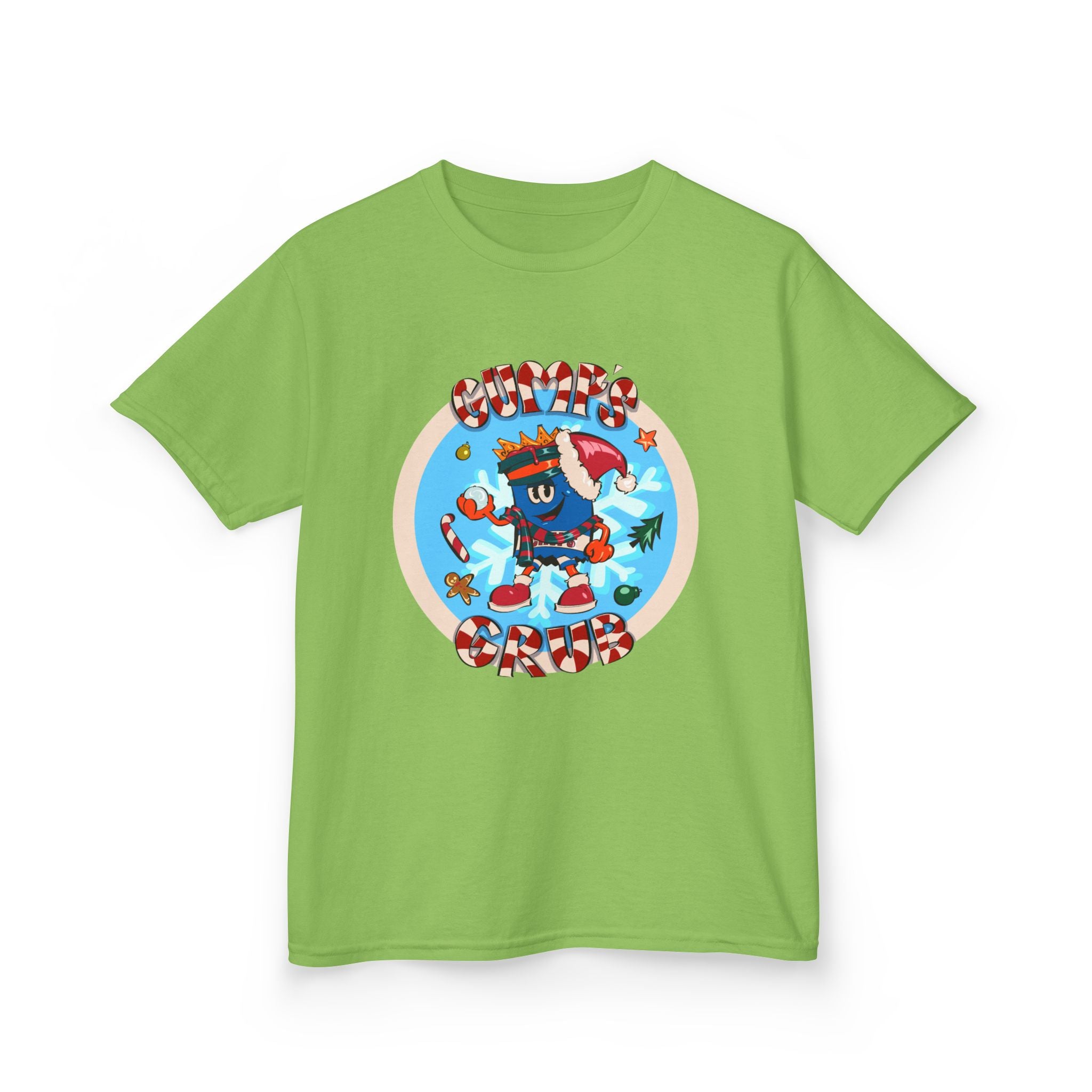 Kids Tee — Gump's Grub Christmas Logo T-Shirt
