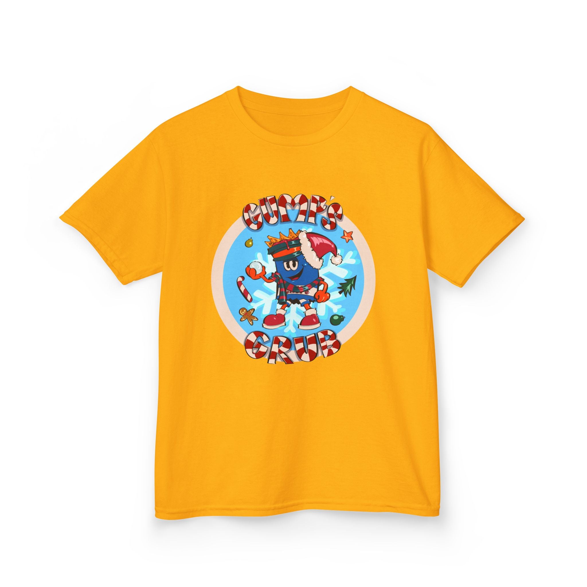 Kids Tee — Gump's Grub Christmas Logo T-Shirt