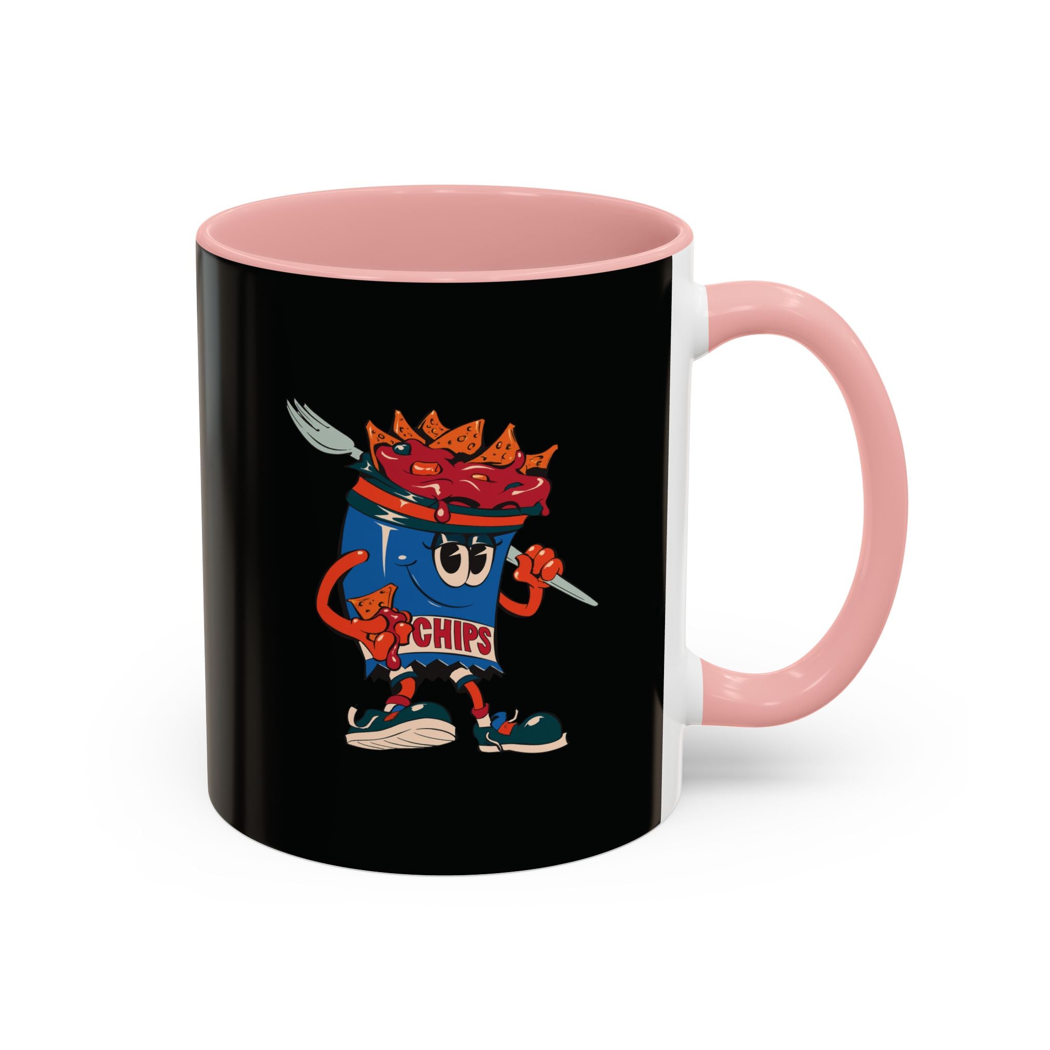 Snack Time Coffee Mug — Gump's Grub Mascot Accent Mug (11/15oz)