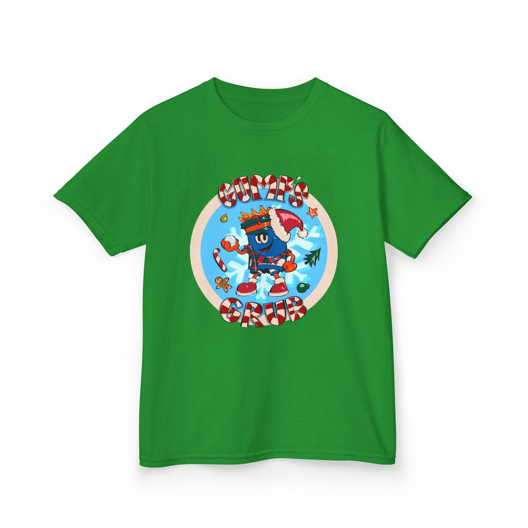 Kids Tee — Gump's Grub Christmas Logo T-Shirt