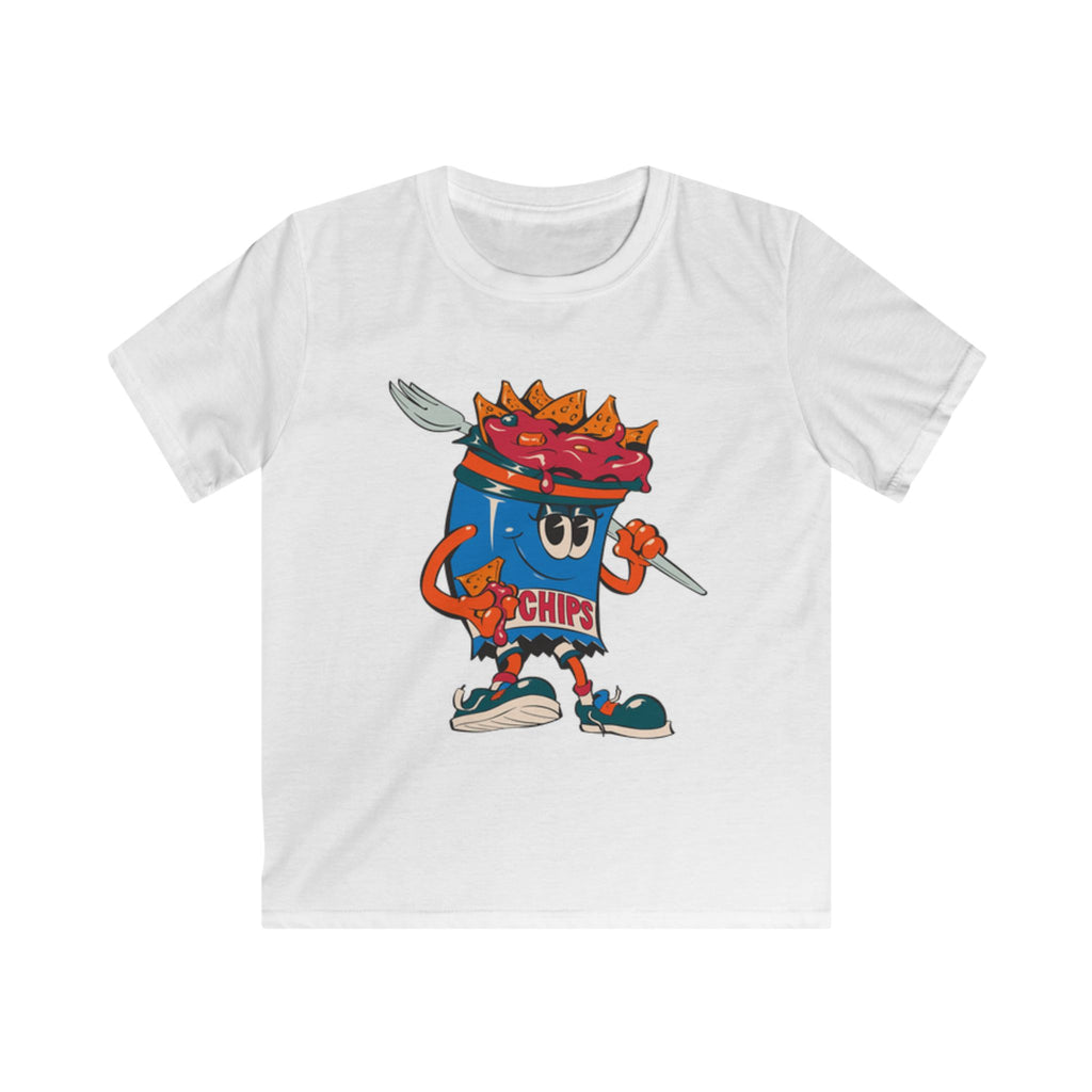 Kids Gumps Grub Mascot Softstyle Graphic T-Shirt