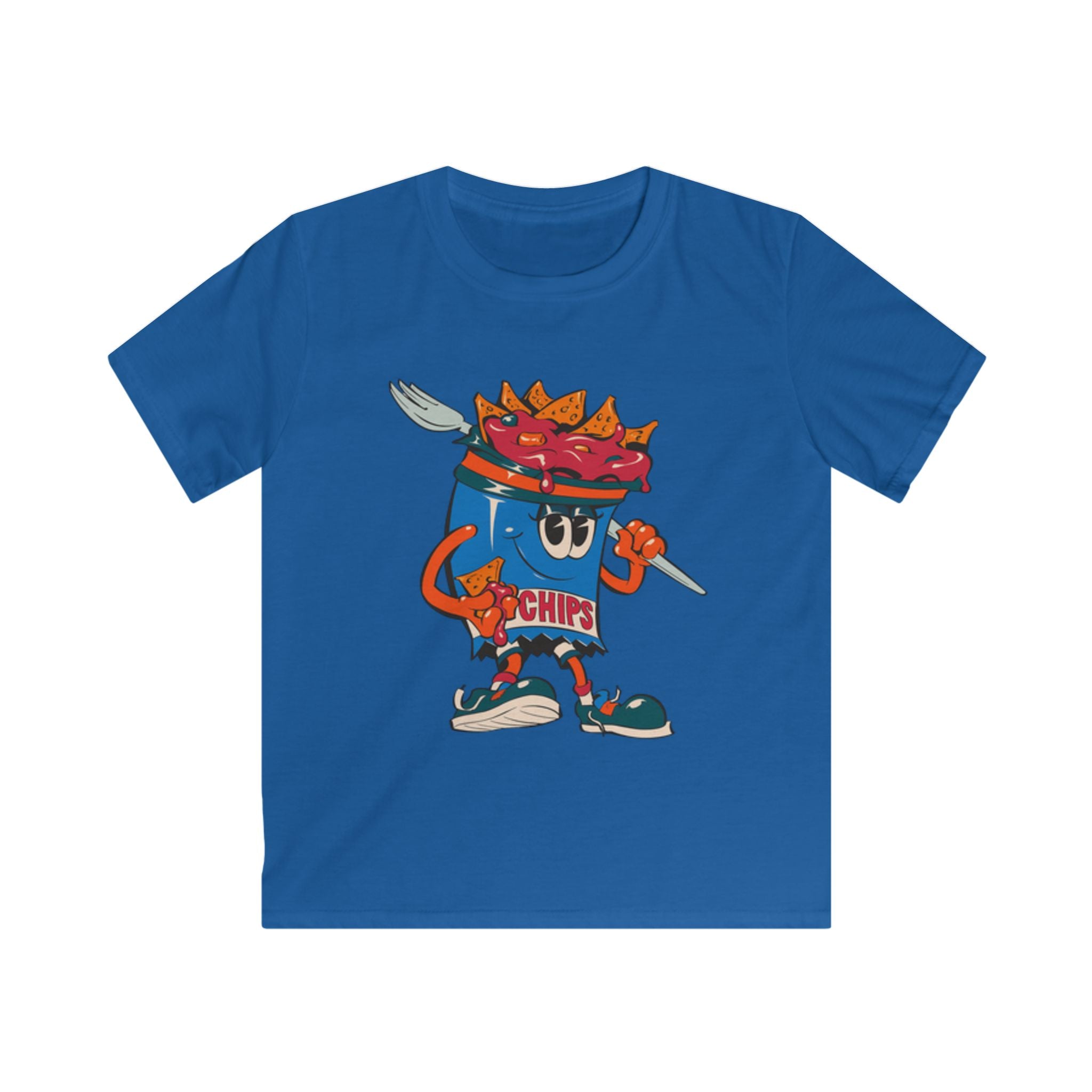 Kids Gumps Grub Mascot Softstyle Graphic T-Shirt