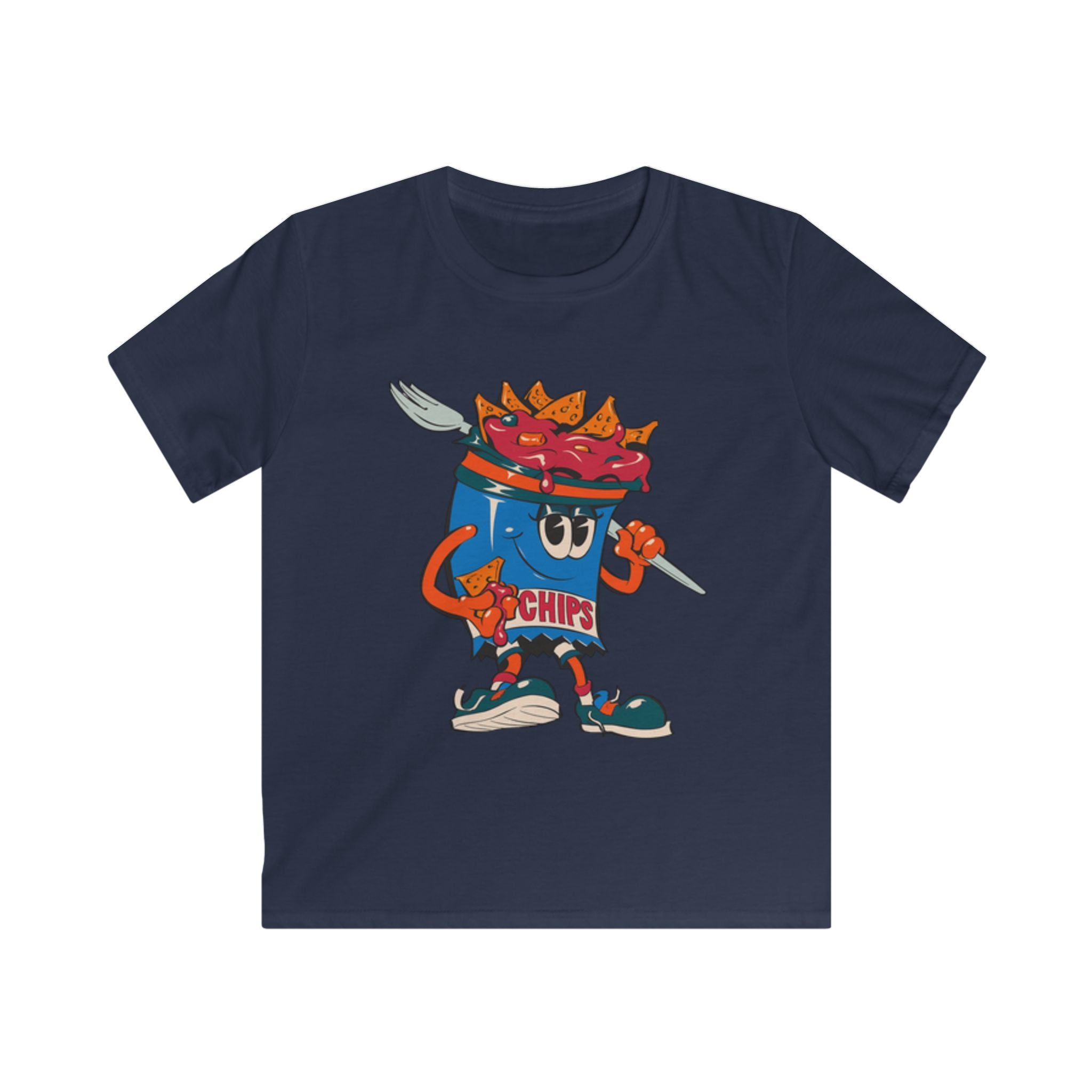 Kids Gumps Grub Mascot Softstyle Graphic T-Shirt