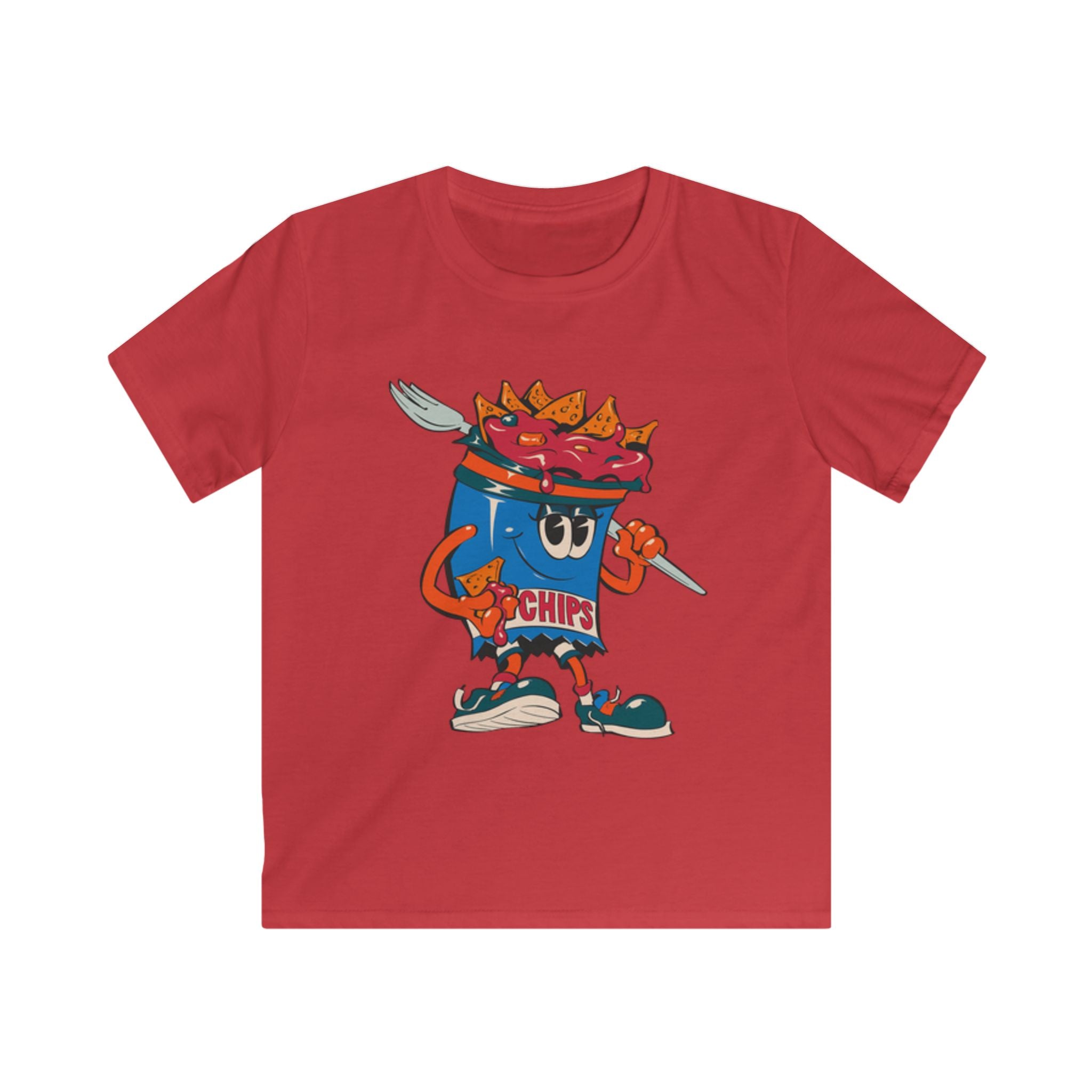 Kids Gumps Grub Mascot Softstyle Graphic T-Shirt