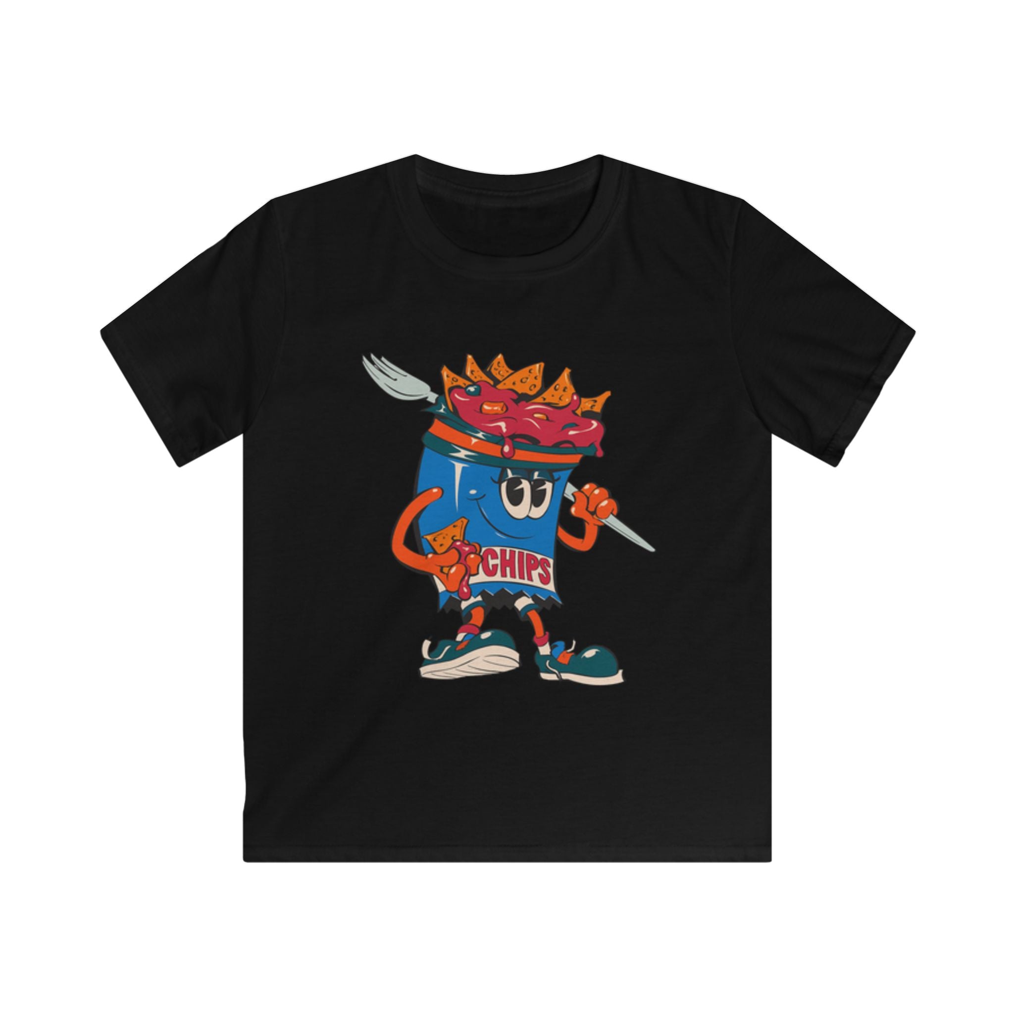 Kids Gumps Grub Mascot Softstyle Graphic T-Shirt