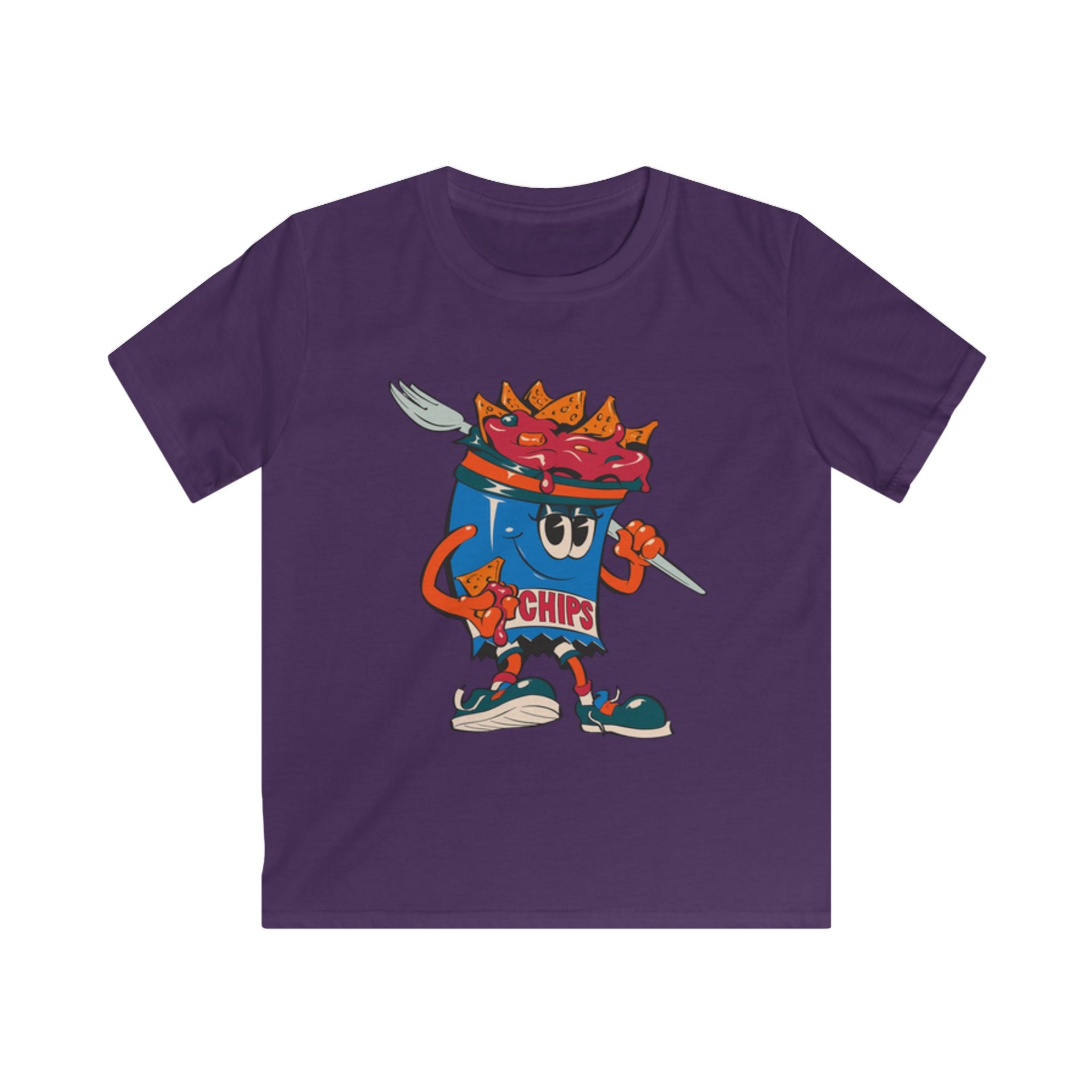 Kids Gumps Grub Mascot Softstyle Graphic T-Shirt