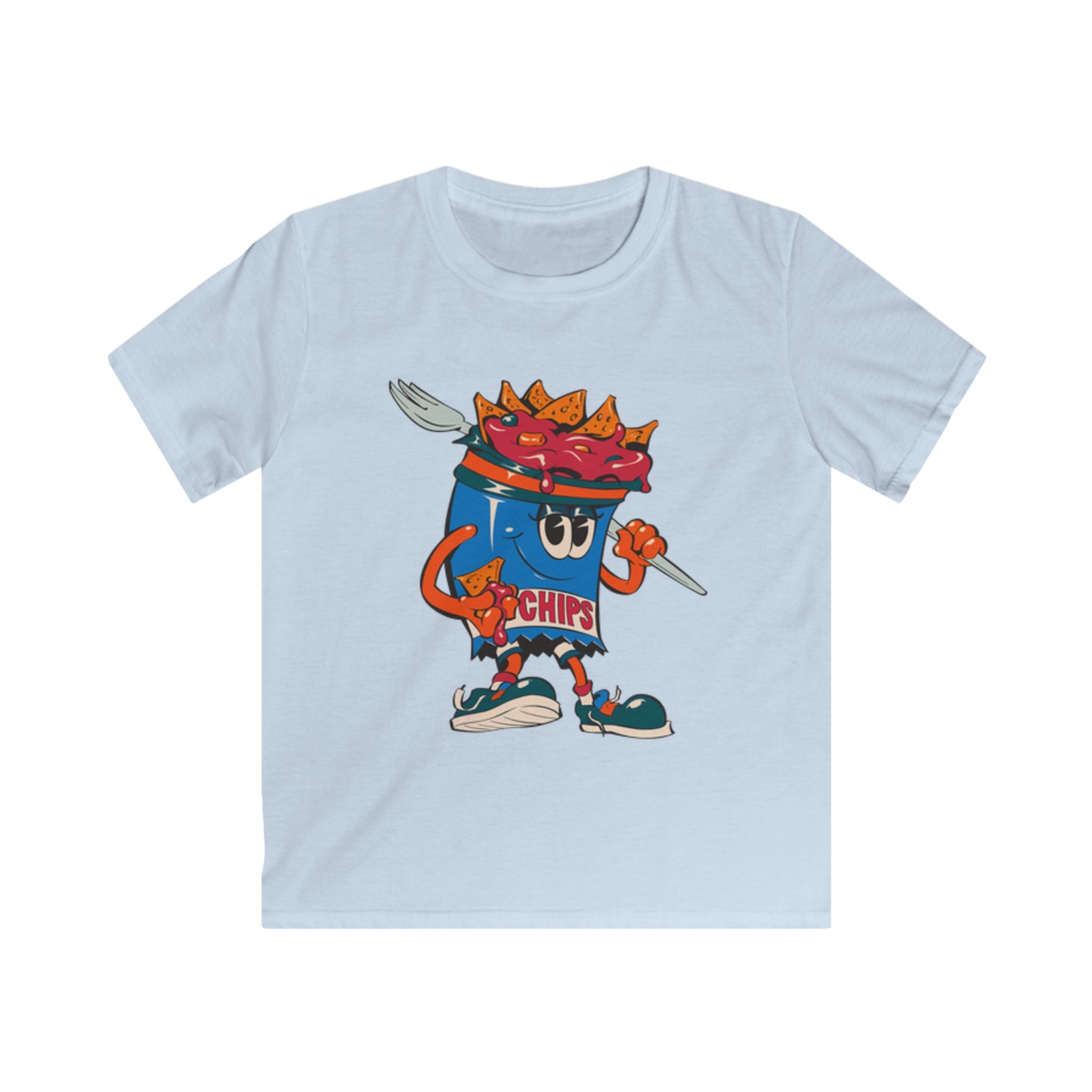 Kids Gumps Grub Mascot Softstyle Graphic T-Shirt