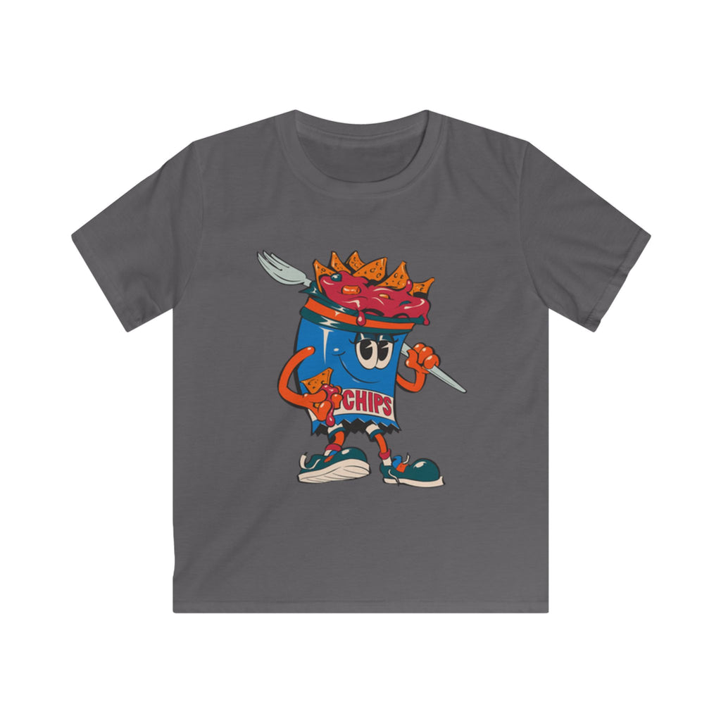 Kids Gumps Grub Mascot Softstyle Graphic T-Shirt