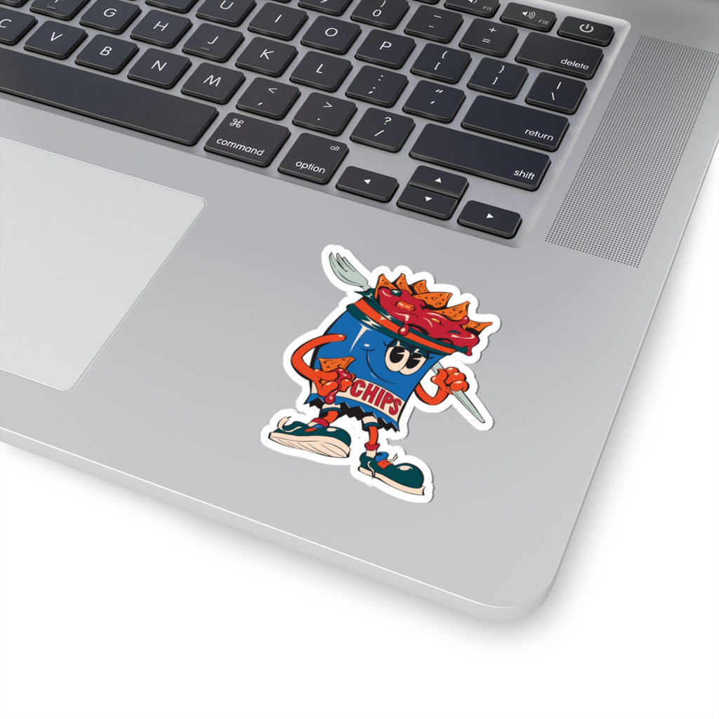 Gump's Grub Kiss-Cut Sticker (Mascot)