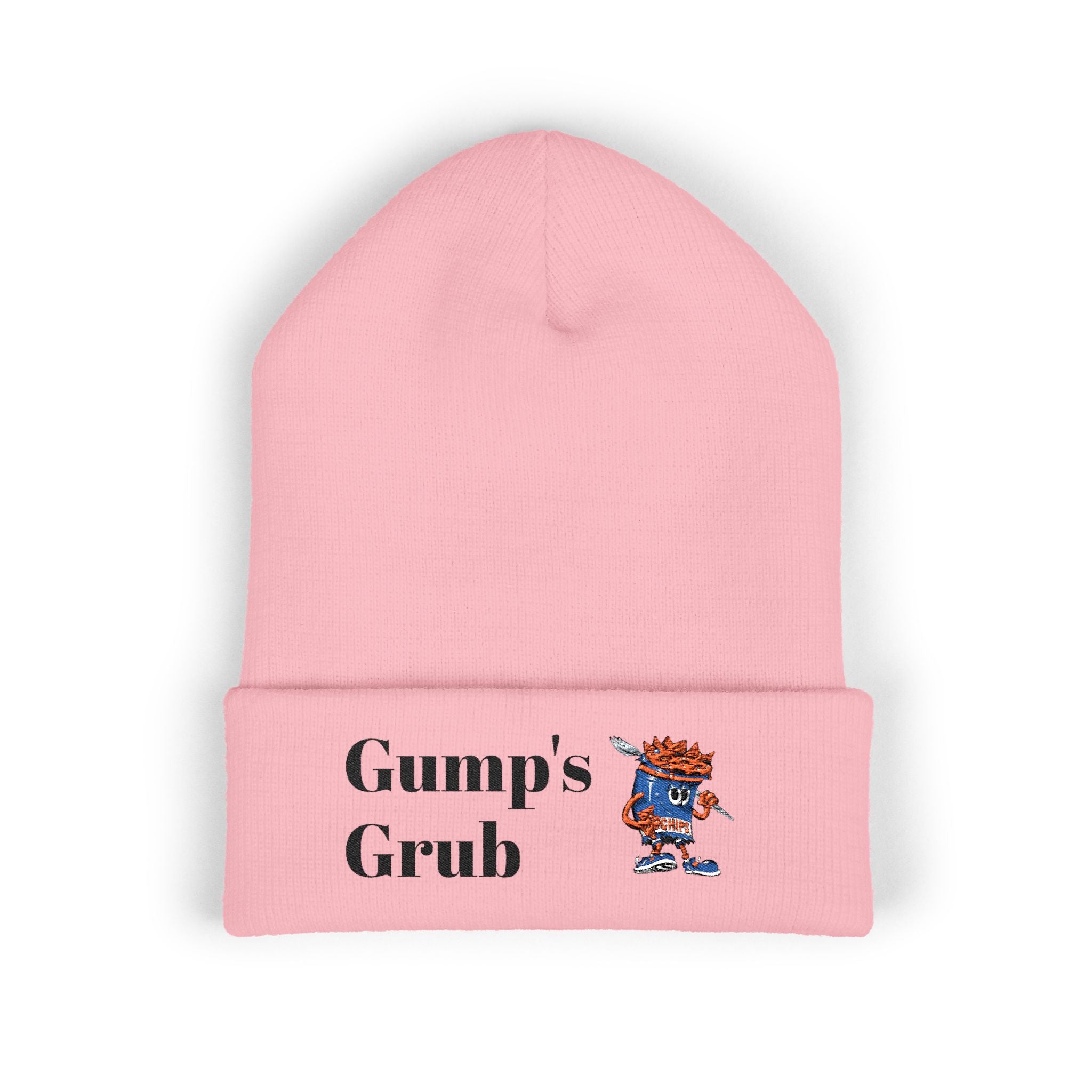 Gump's Grub Embroidered Cuffed Beanie