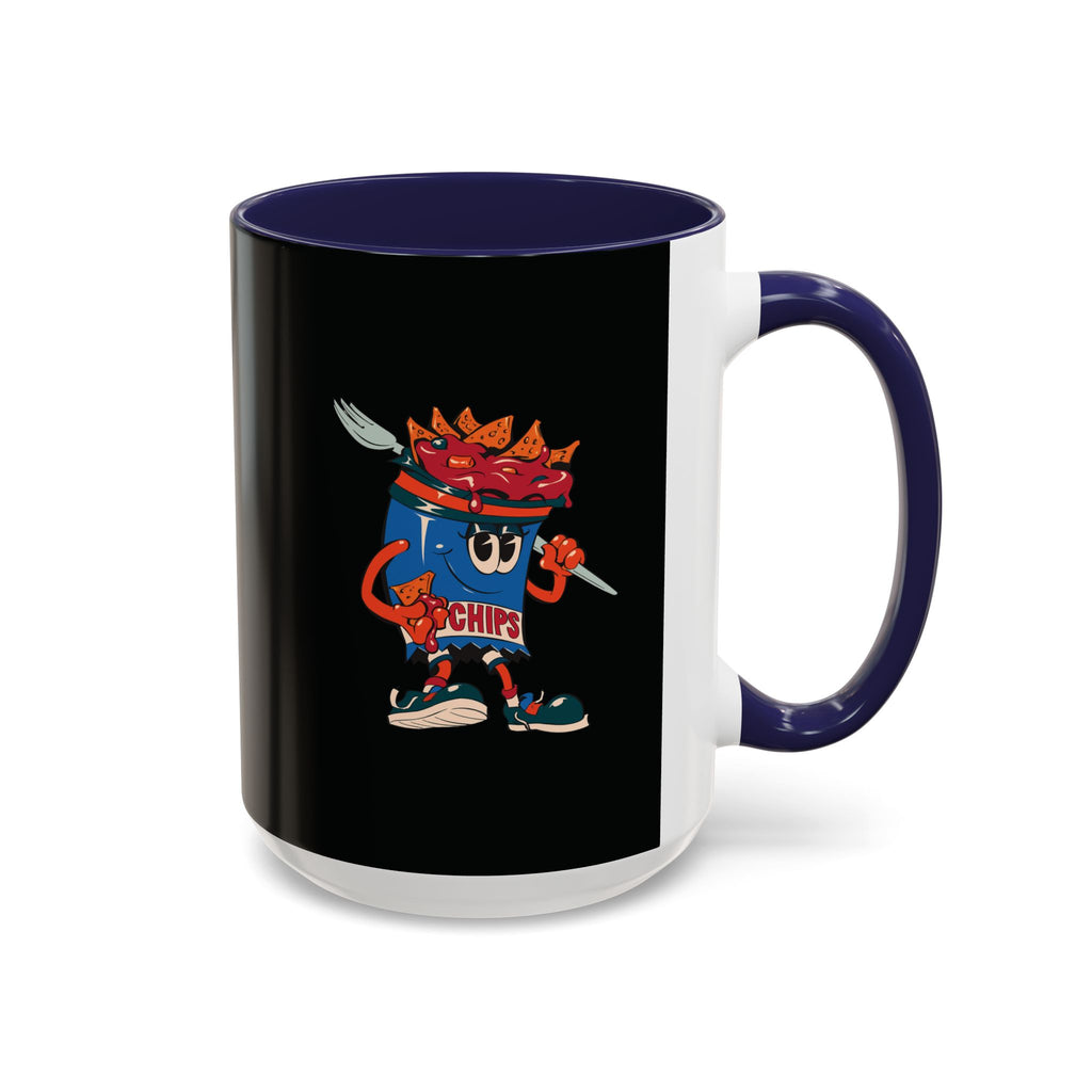 Snack Time Coffee Mug — Gump's Grub Mascot Accent Mug (11/15oz)