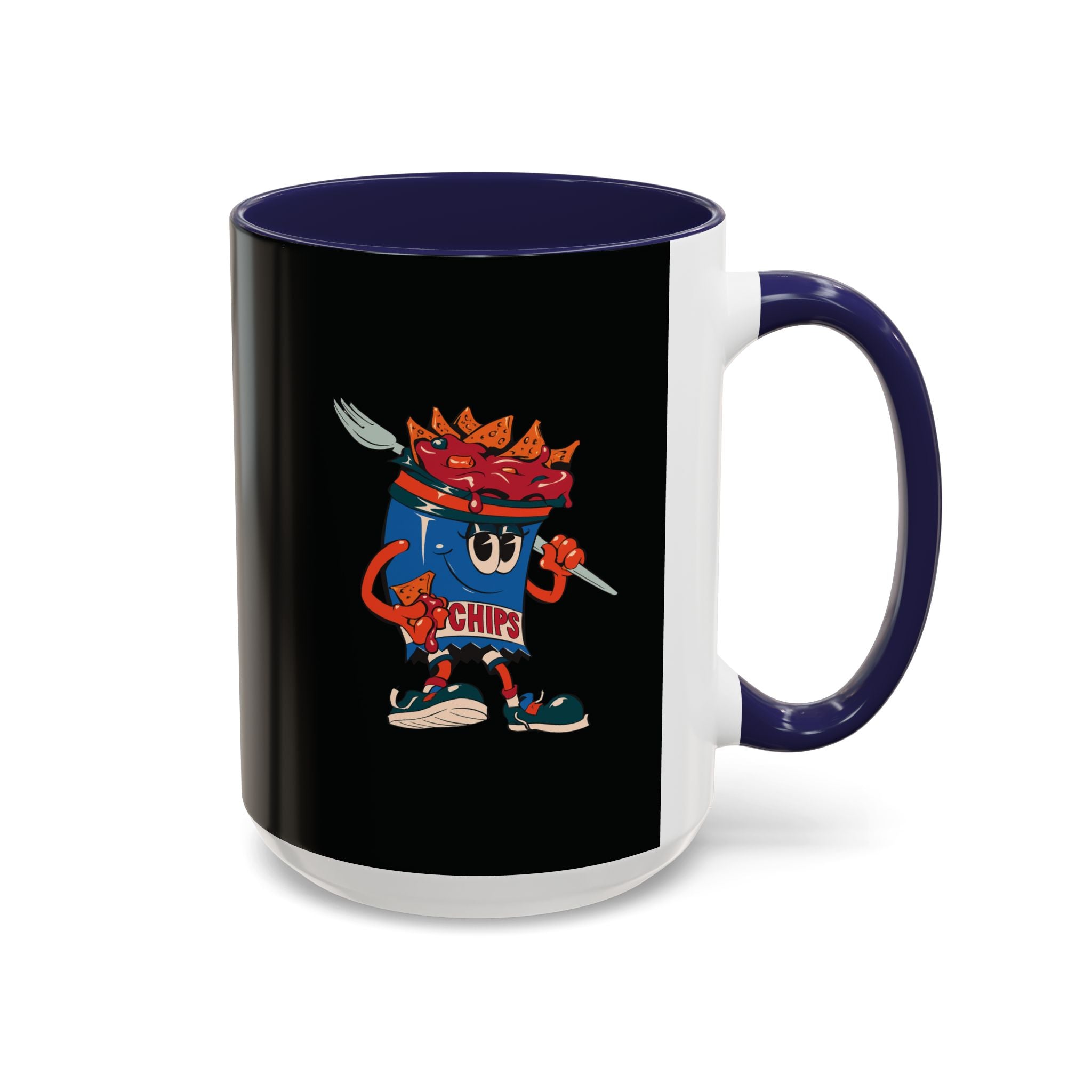 Snack Time Coffee Mug — Gump's Grub Mascot Accent Mug (11/15oz)