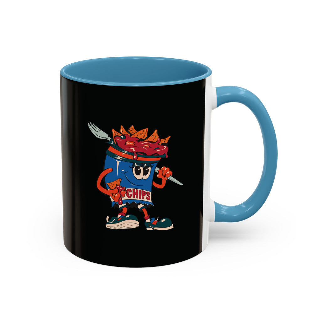Snack Time Coffee Mug — Gump's Grub Mascot Accent Mug (11/15oz)