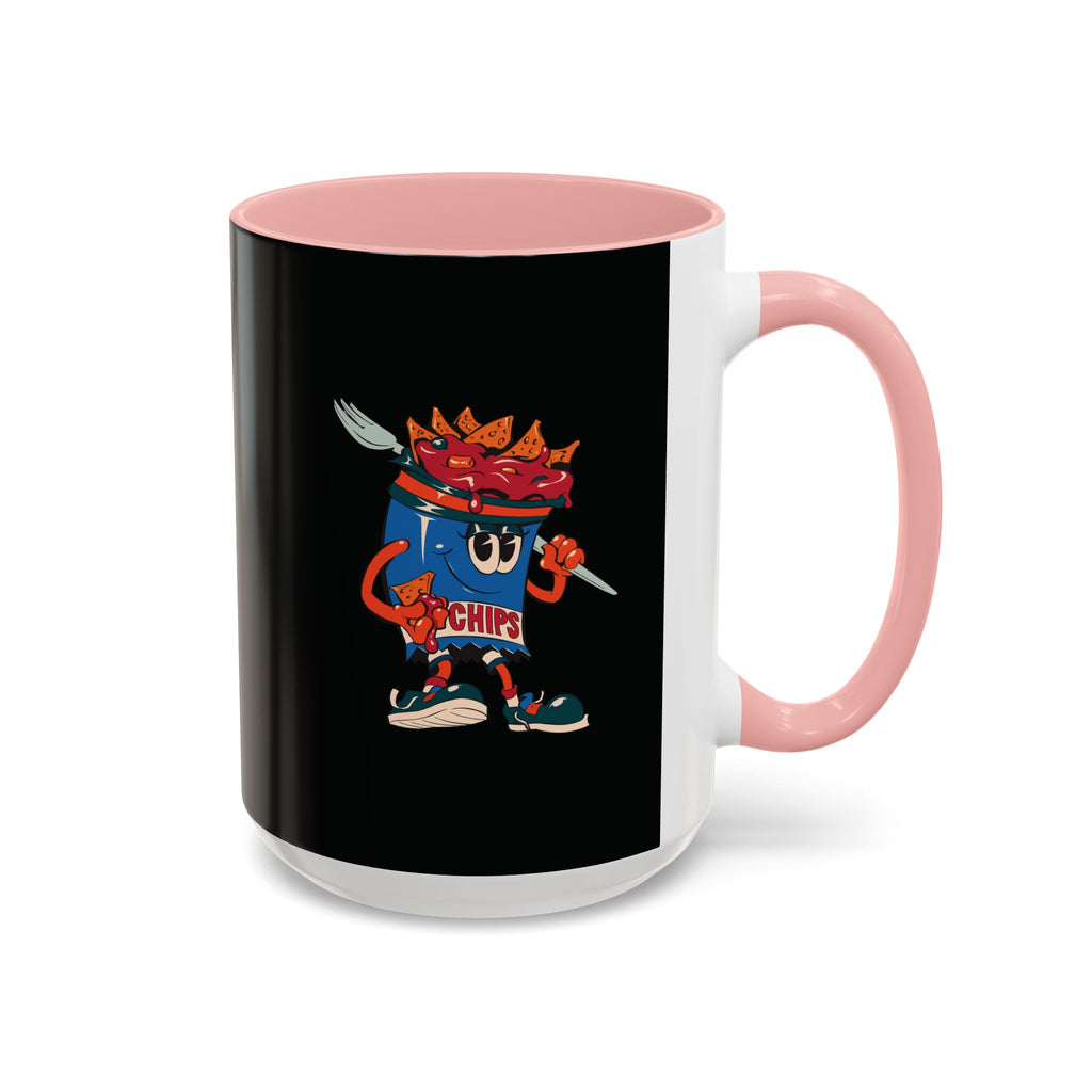 Snack Time Coffee Mug — Gump's Grub Mascot Accent Mug (11/15oz)